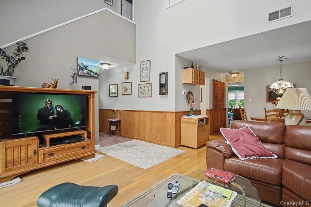 Living room is open to dining area Living room is open to dining area