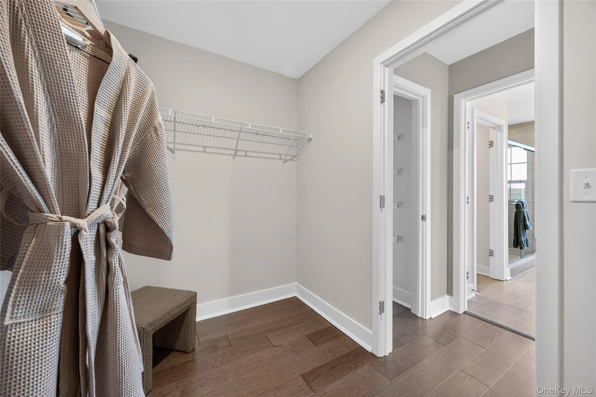 Primary bedroom walk in closet Primary bedroom walk in closet
