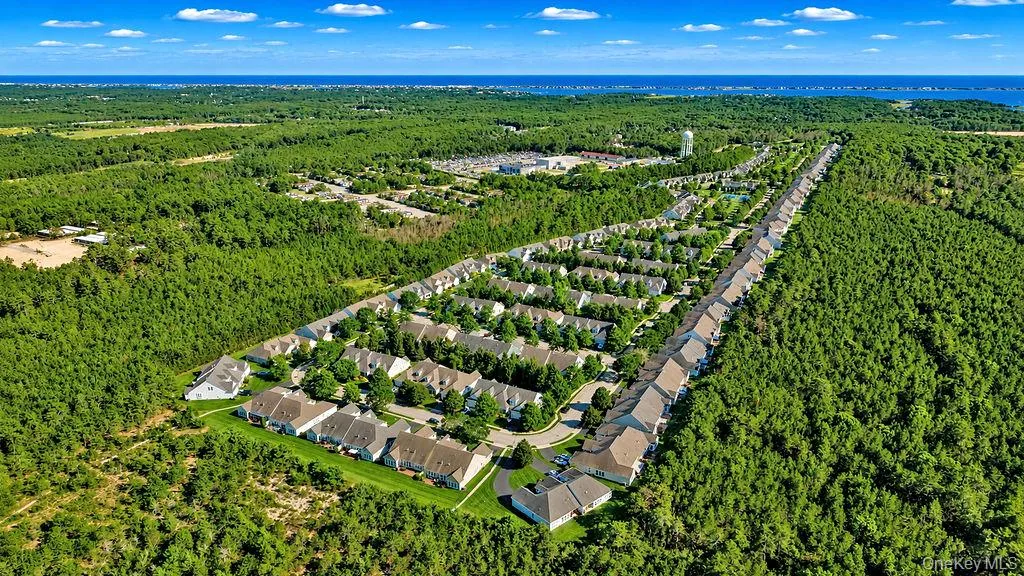 Aerial overview of the Westhampton Pines Community Aerial overview of the Westhampton Pines Community