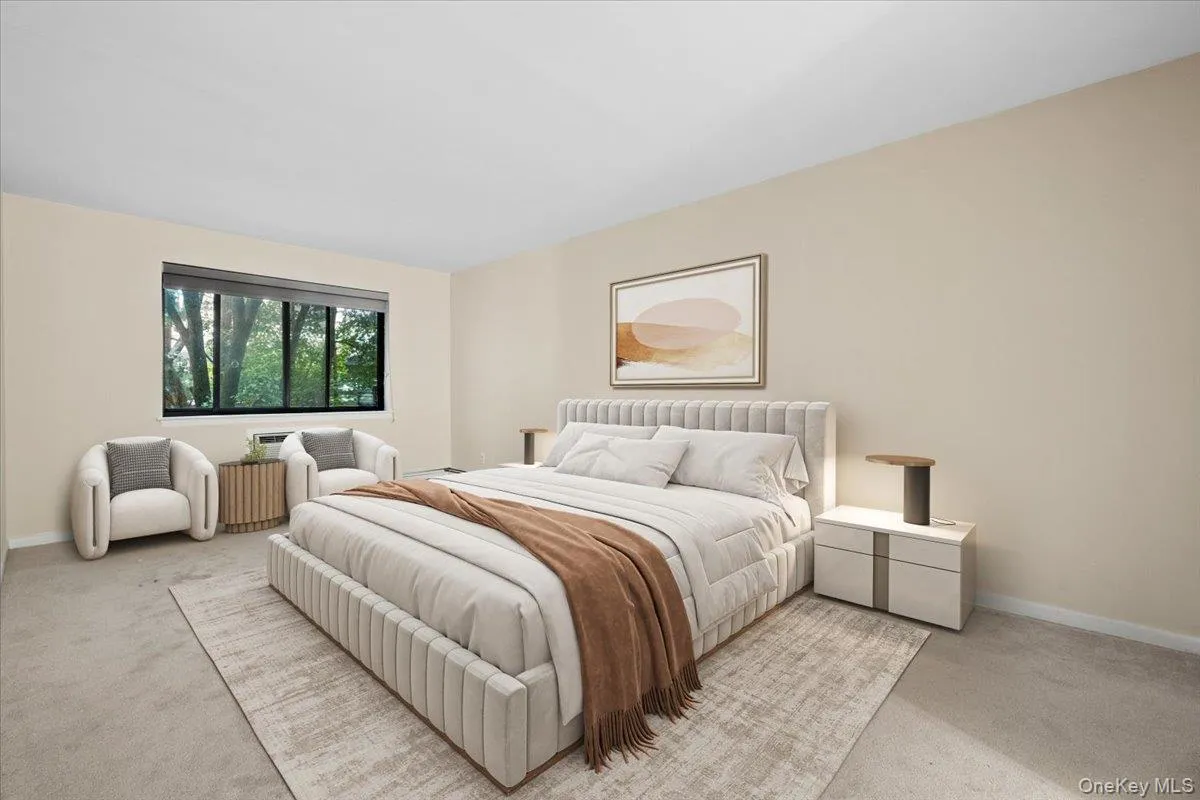 Primary bedroom view 1 - virtually staged Primary bedroom view 1 - virtually staged