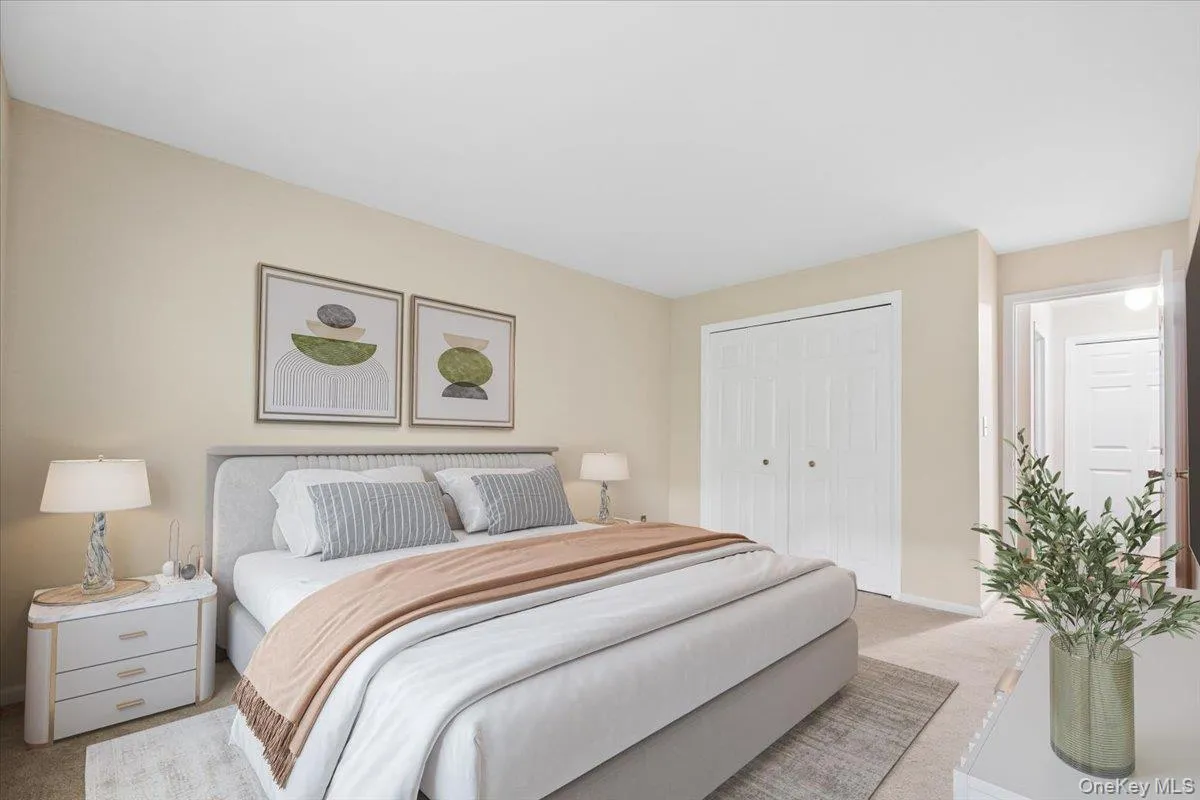 Secondary bedroom view 3 - virtually staged Secondary bedroom view 3 - virtually staged