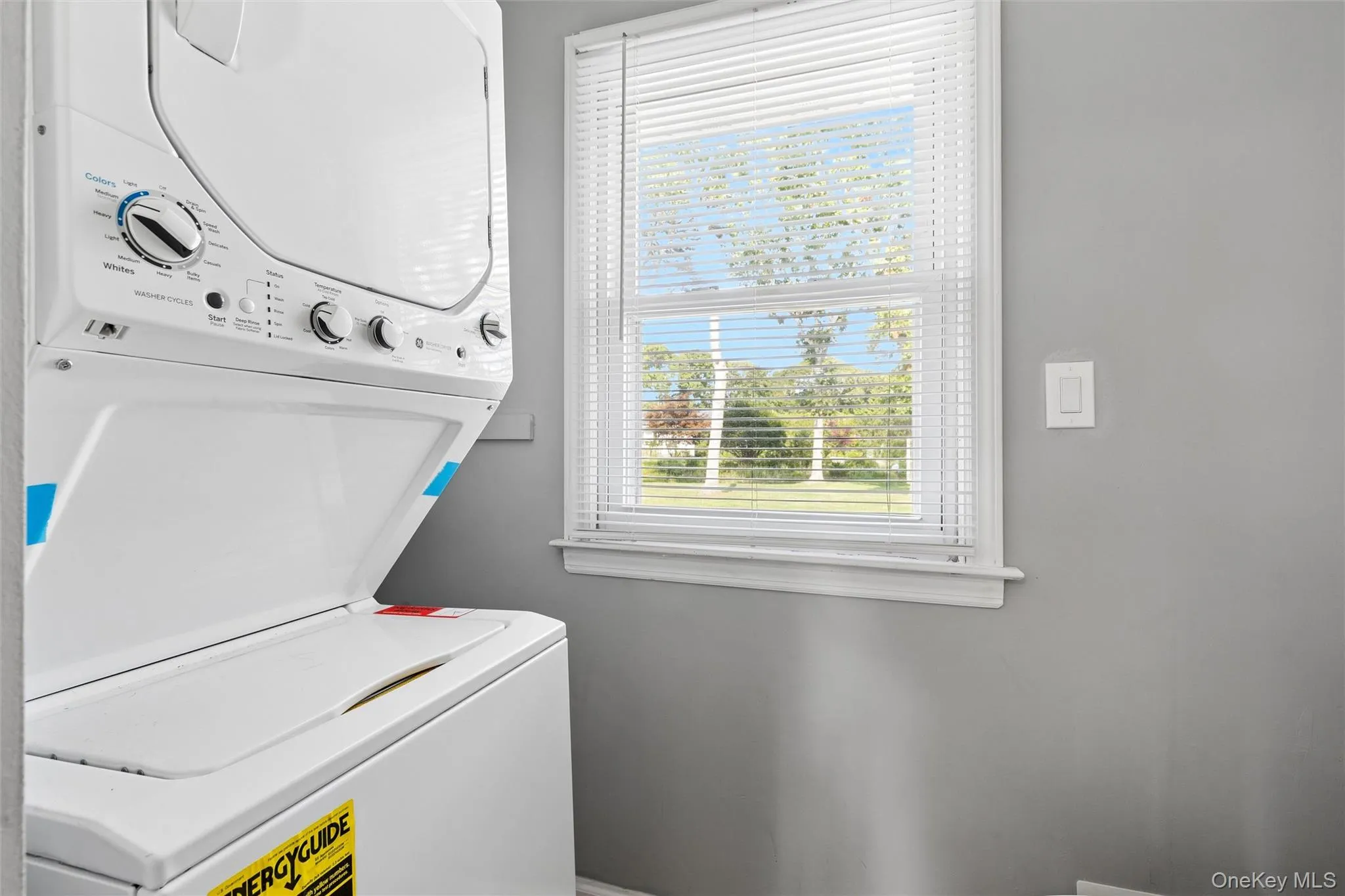 Half bath and laundry room Half bath and laundry room