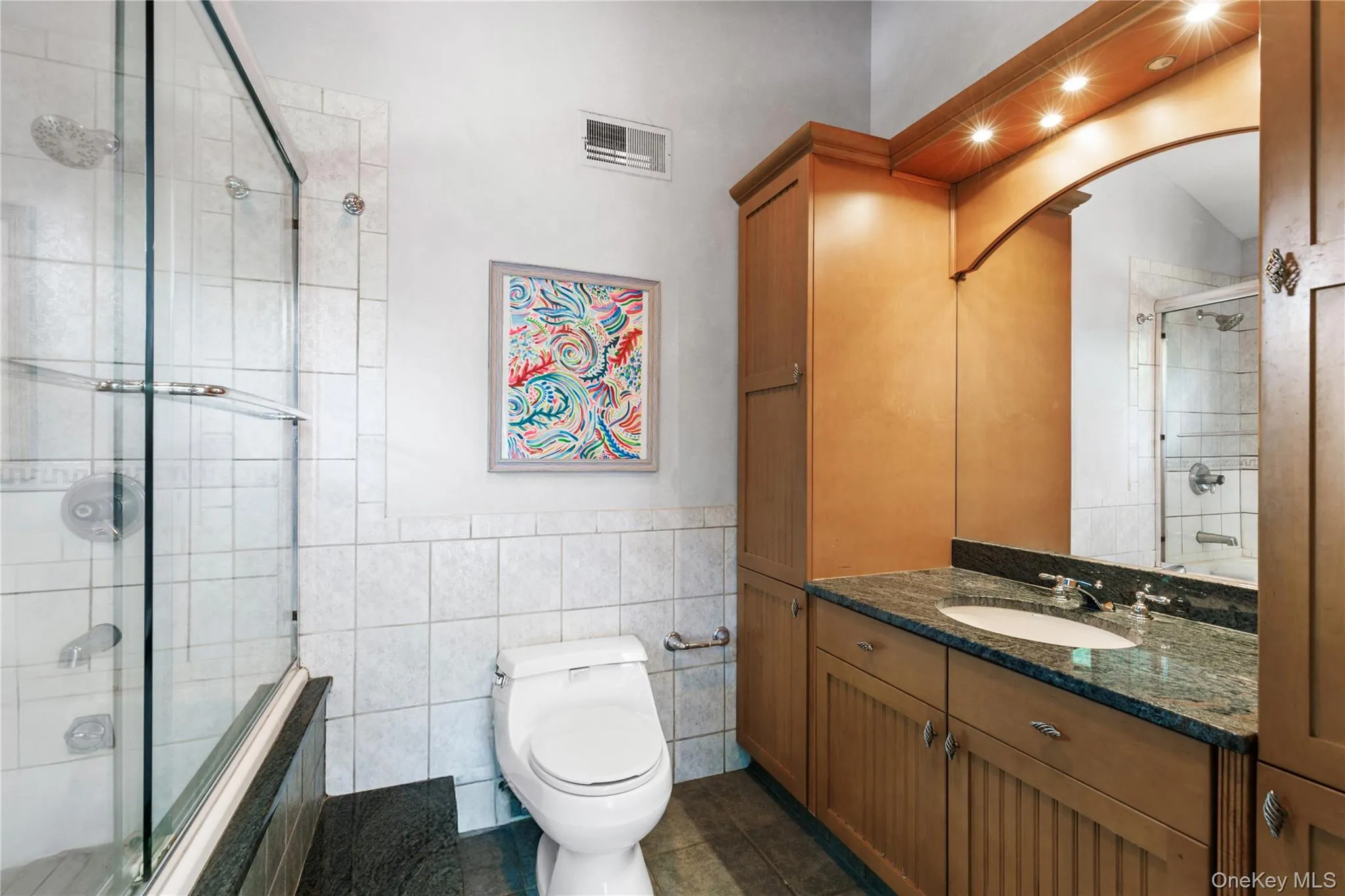 Updated primary bath Updated primary bath