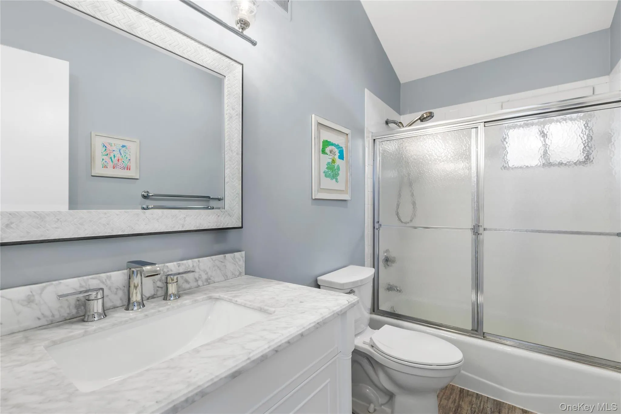 Updated hall bath Updated hall bath