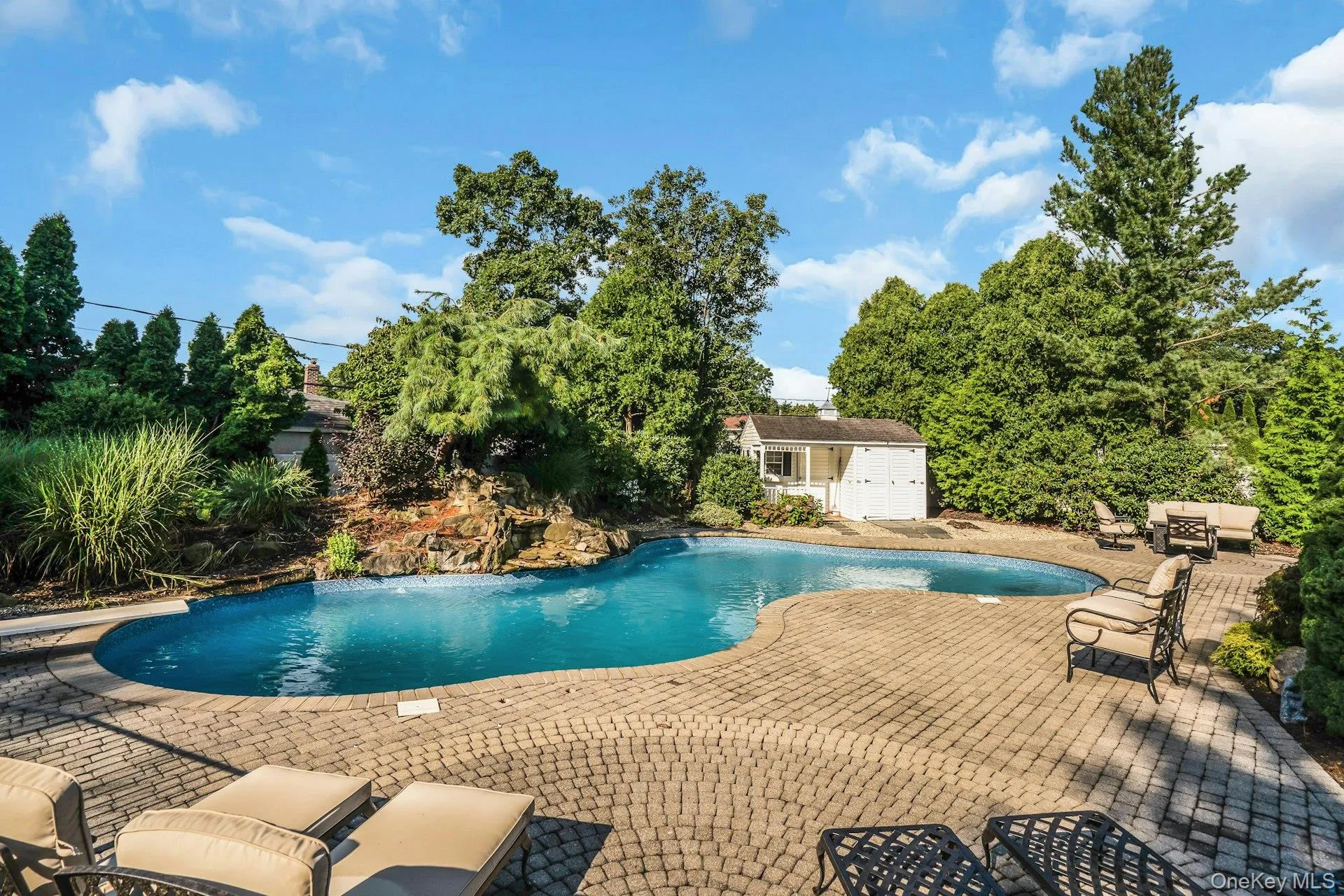 Brand new refurbished pool. Brand new refurbished pool.
