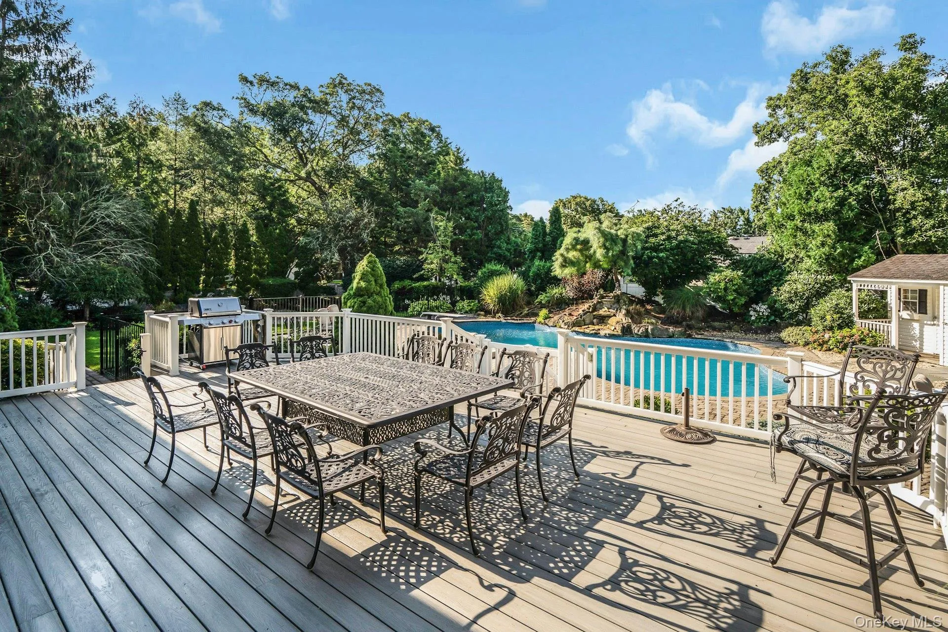 OVerlooking the pool. OVerlooking the pool.
