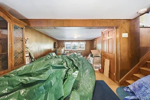 Sellers preparing to move, so Room is filled with boxes. Sellers preparing to move, so Room is filled with boxes.