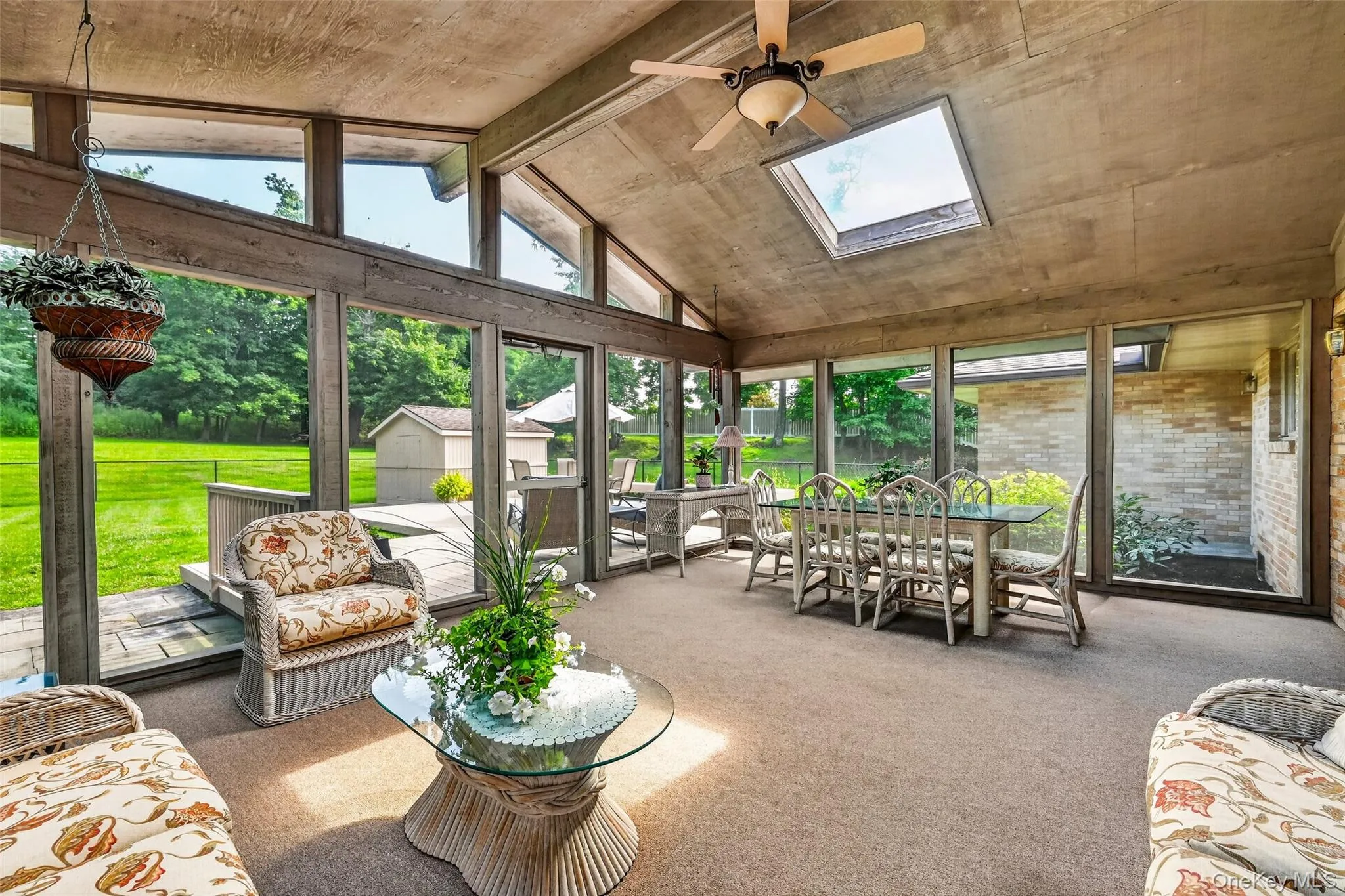 Screened patio Screened patio