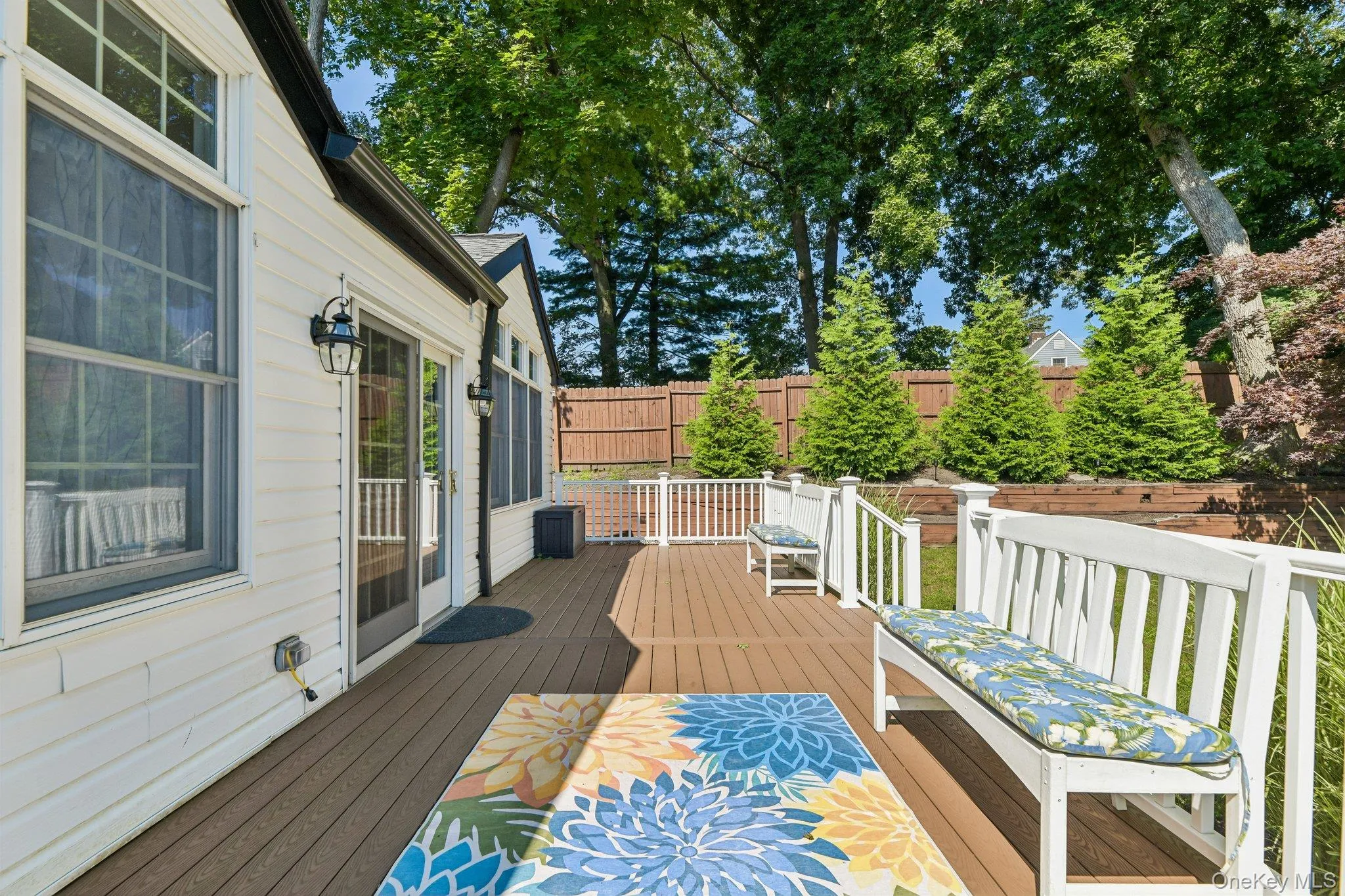Trex Deck off the family room Trex Deck off the family room