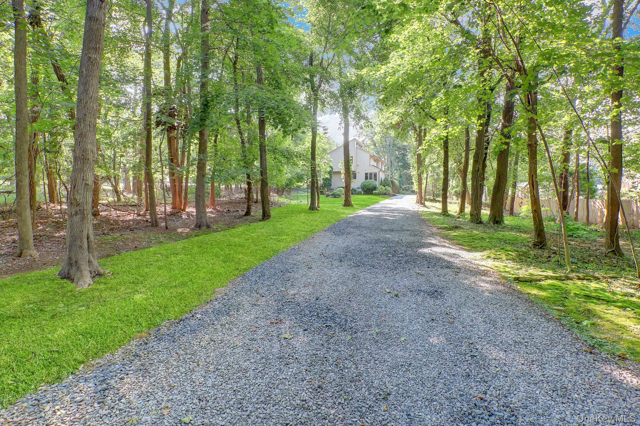 Long Entry driveway Long Entry driveway