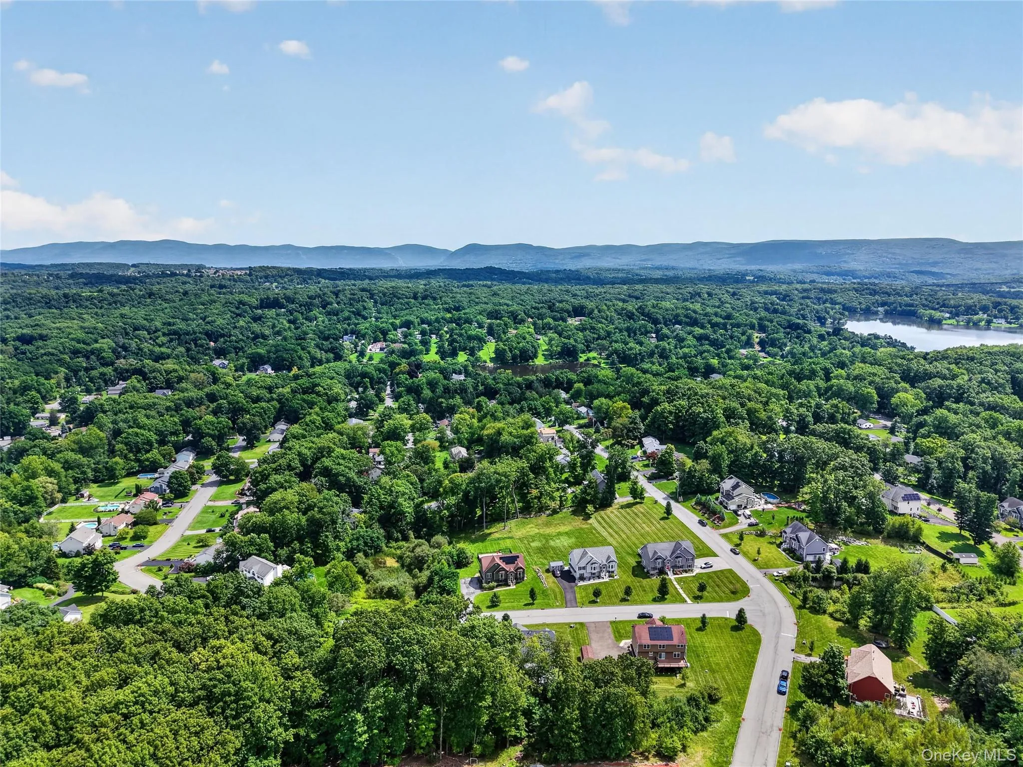 Aerial of neighborhood Aerial of neighborhood