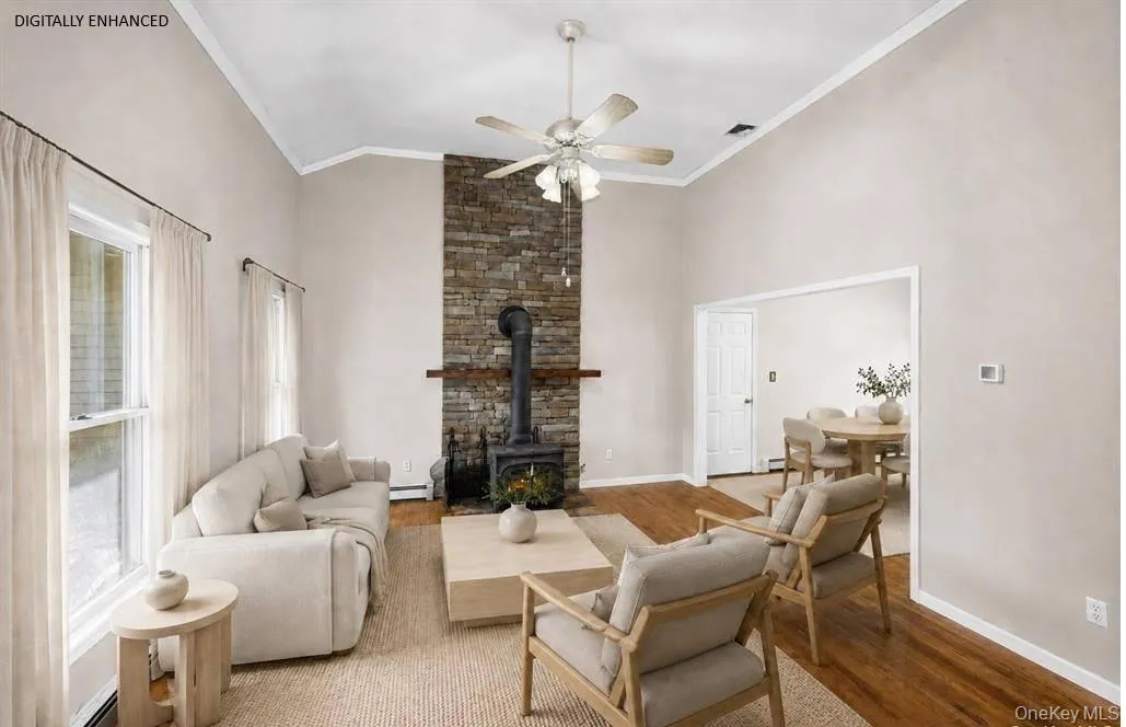 AI virtually staged living room AI virtually staged living room