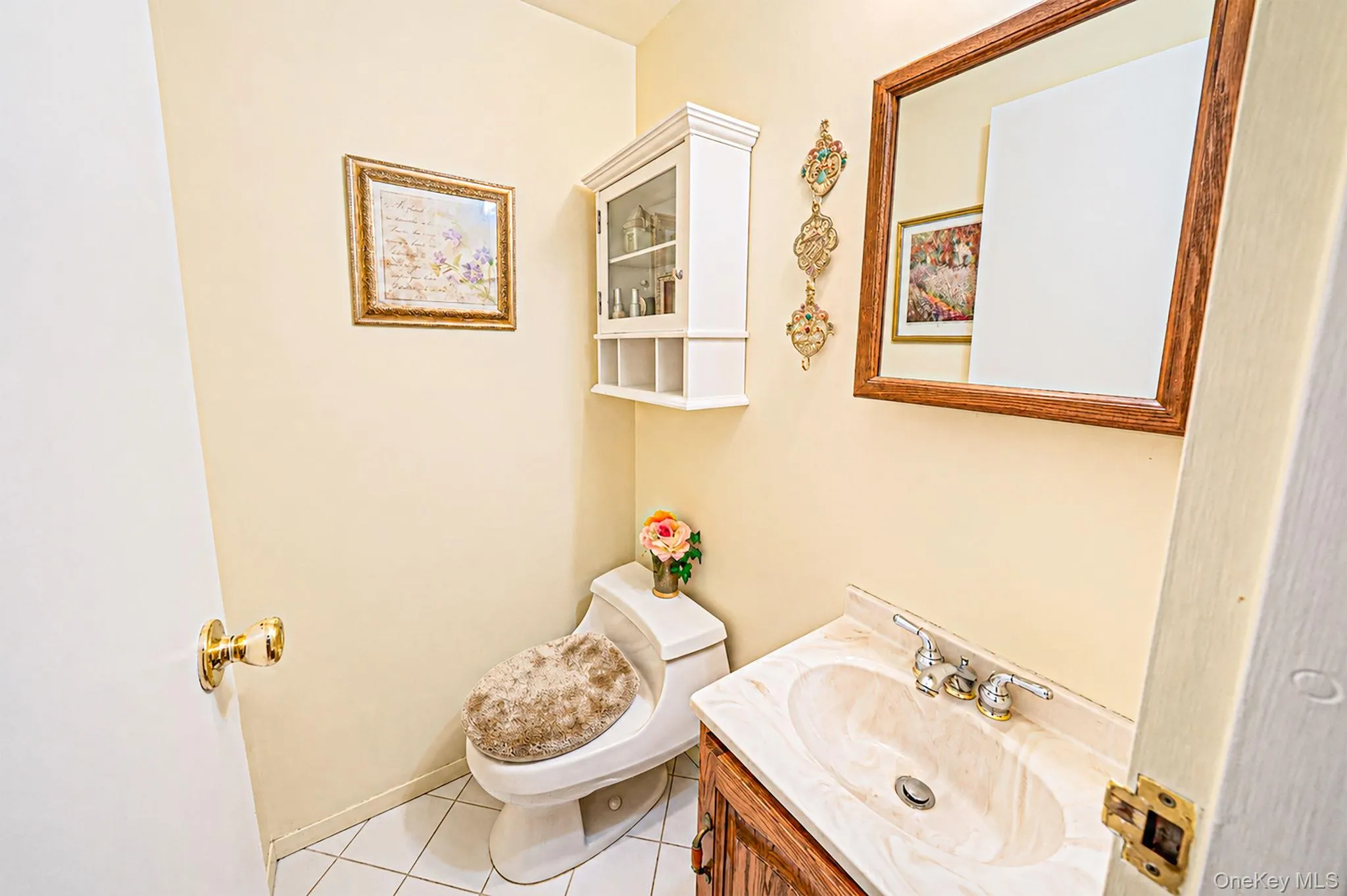 Half bathroom on first floor Half bathroom on first floor