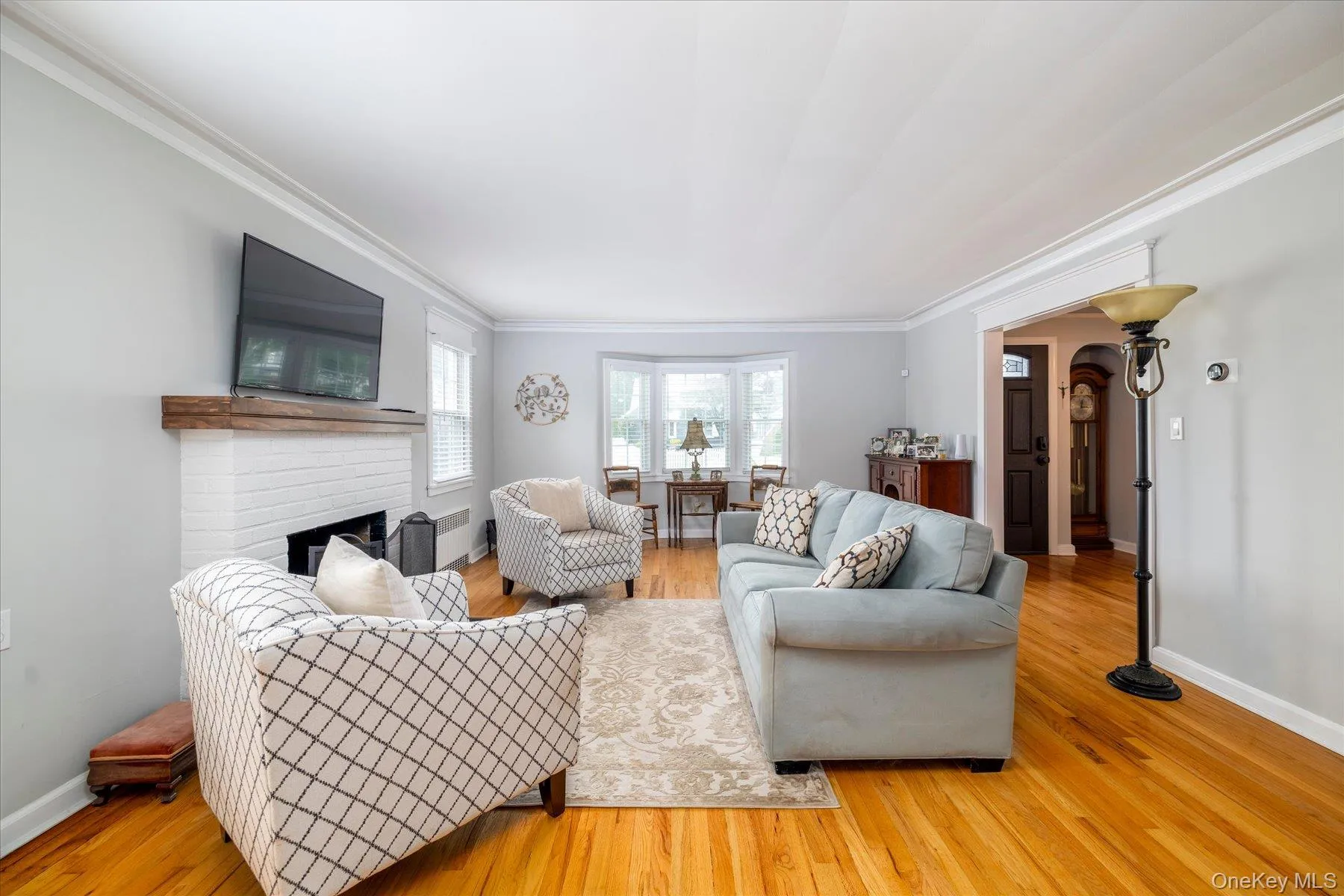 Formal Living Room with fireplace Formal Living Room with fireplace