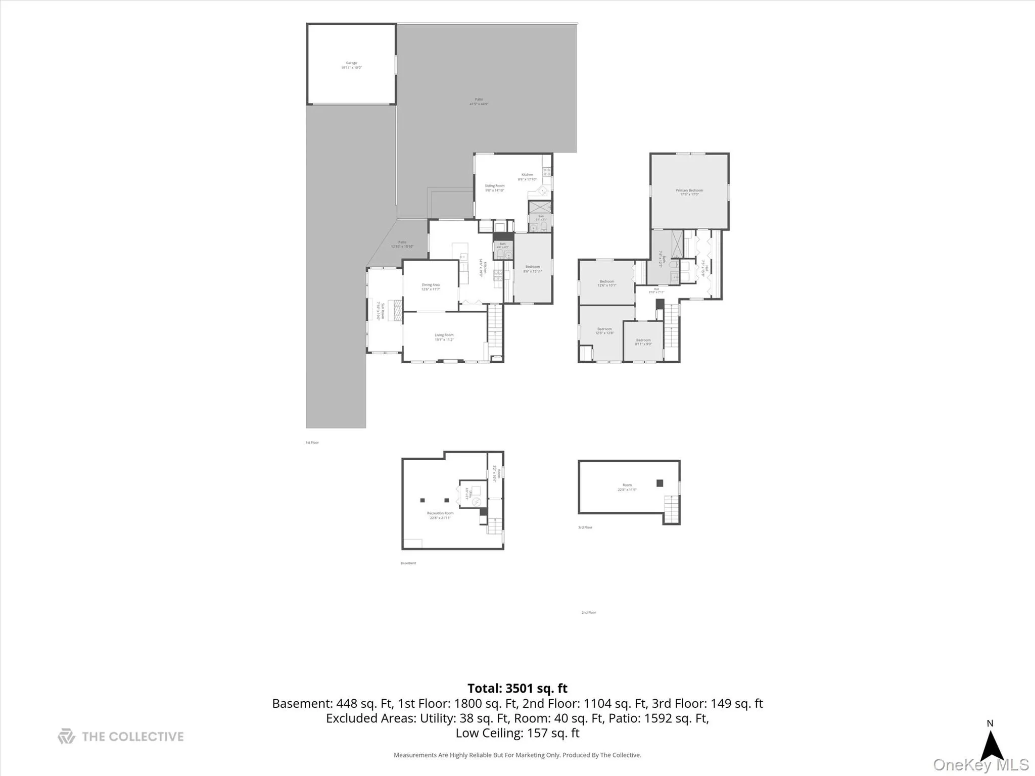 Interior Sq Footage living space Interior Sq Footage living space