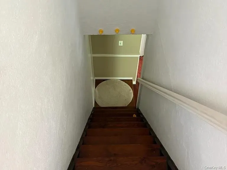 stairs leading up to two bedrooms and a half bath stairs leading up to two bedrooms and a half bath