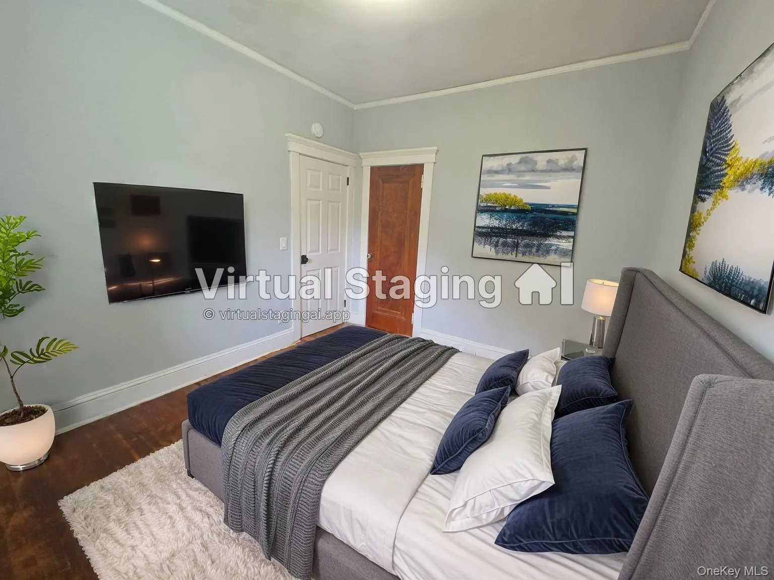 Virtually Staged Bedroom Virtually Staged Bedroom