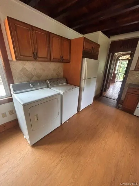 Laundry right in kitchen Laundry right in kitchen