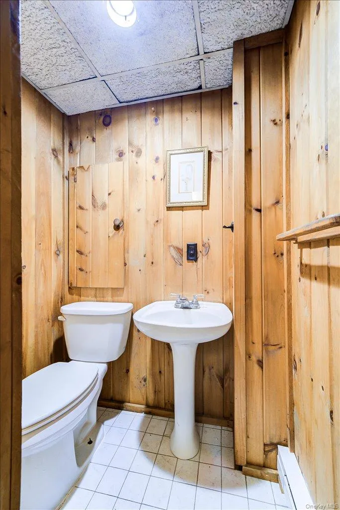 Half Bath in Basement Half Bath in Basement