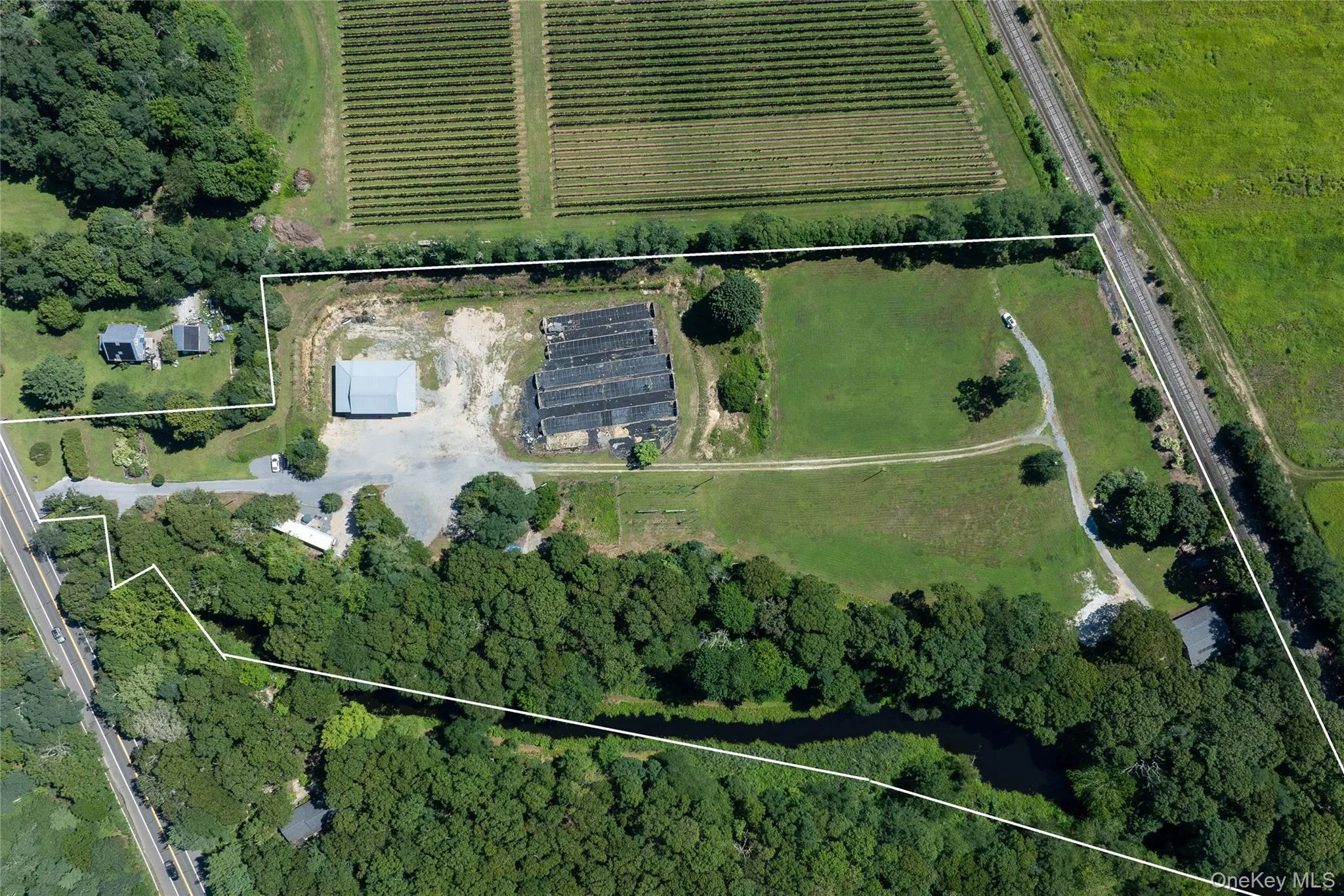 Beautiful Property view with approximate boundary lines - see survey Beautiful Property view with approximate boundary lines - see survey