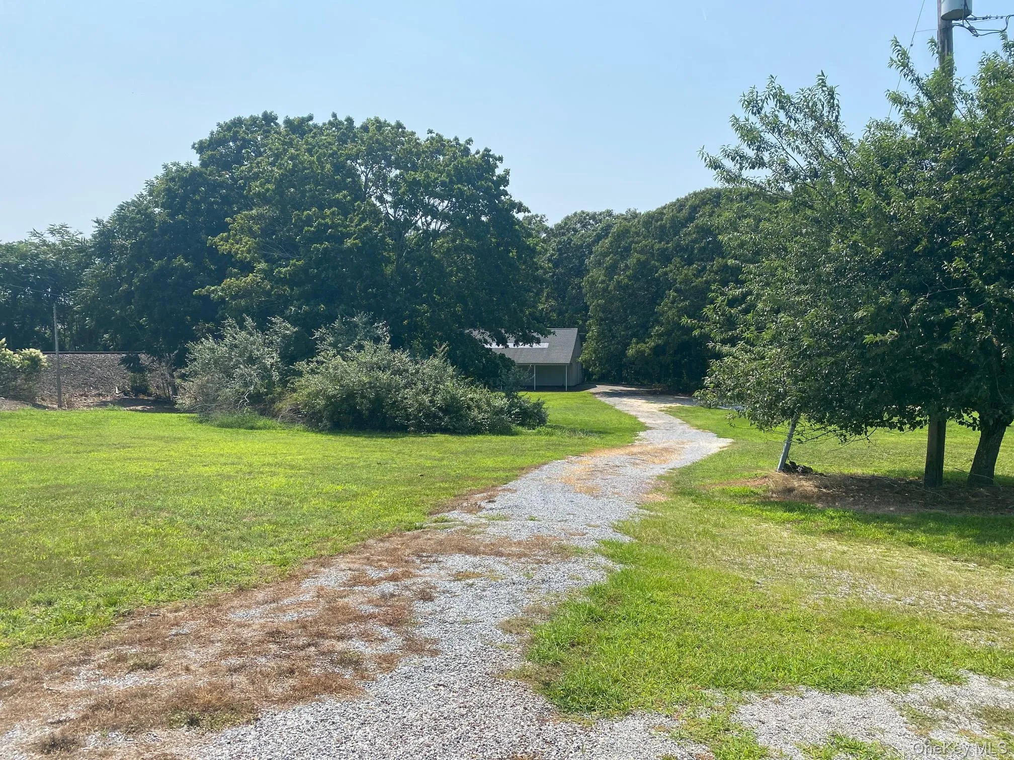 Barn access road Barn access road