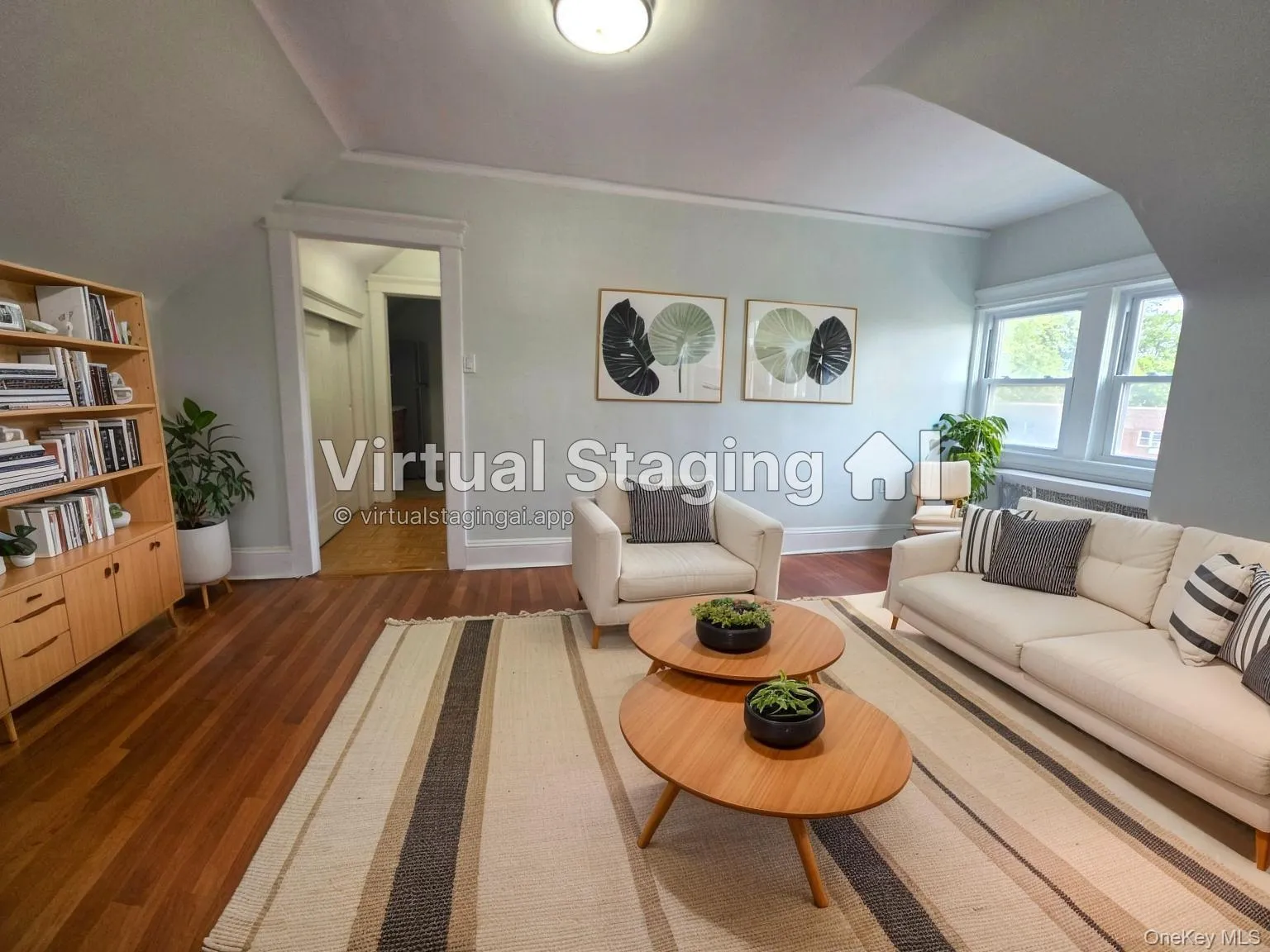 Living Room with virtual staging Living Room with virtual staging