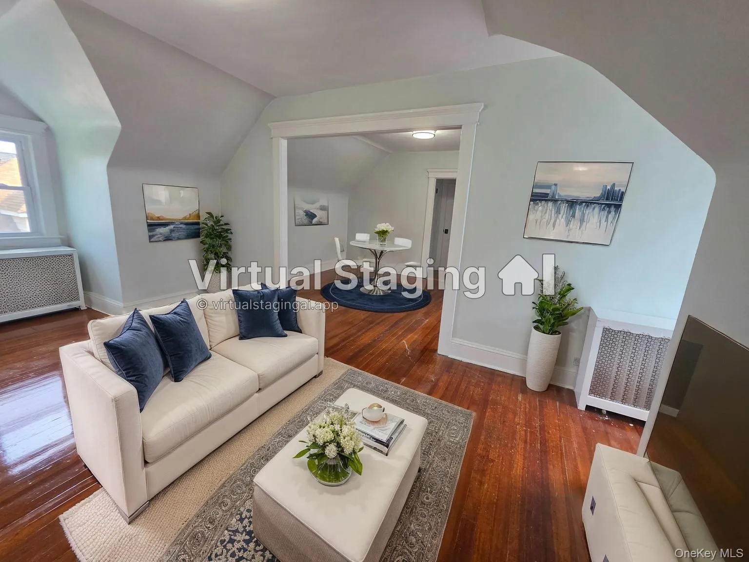 Living Room with virtual staging Living Room with virtual staging