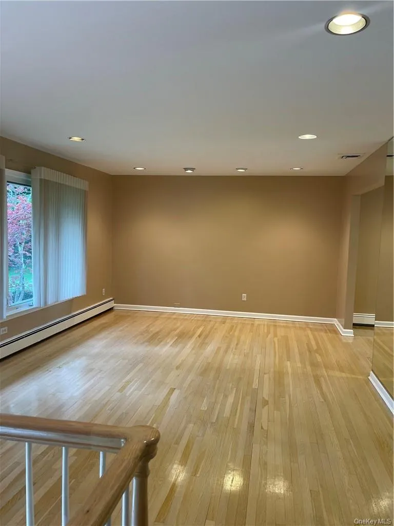 Living room with recessed lights Living room with recessed lights