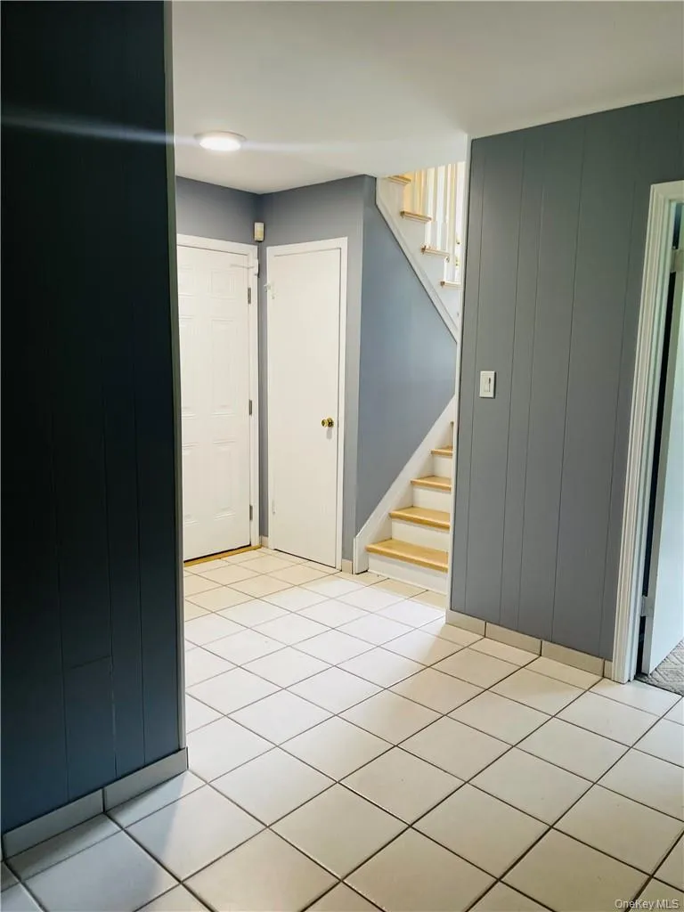 Finished walk out lower level entry Finished walk out lower level entry