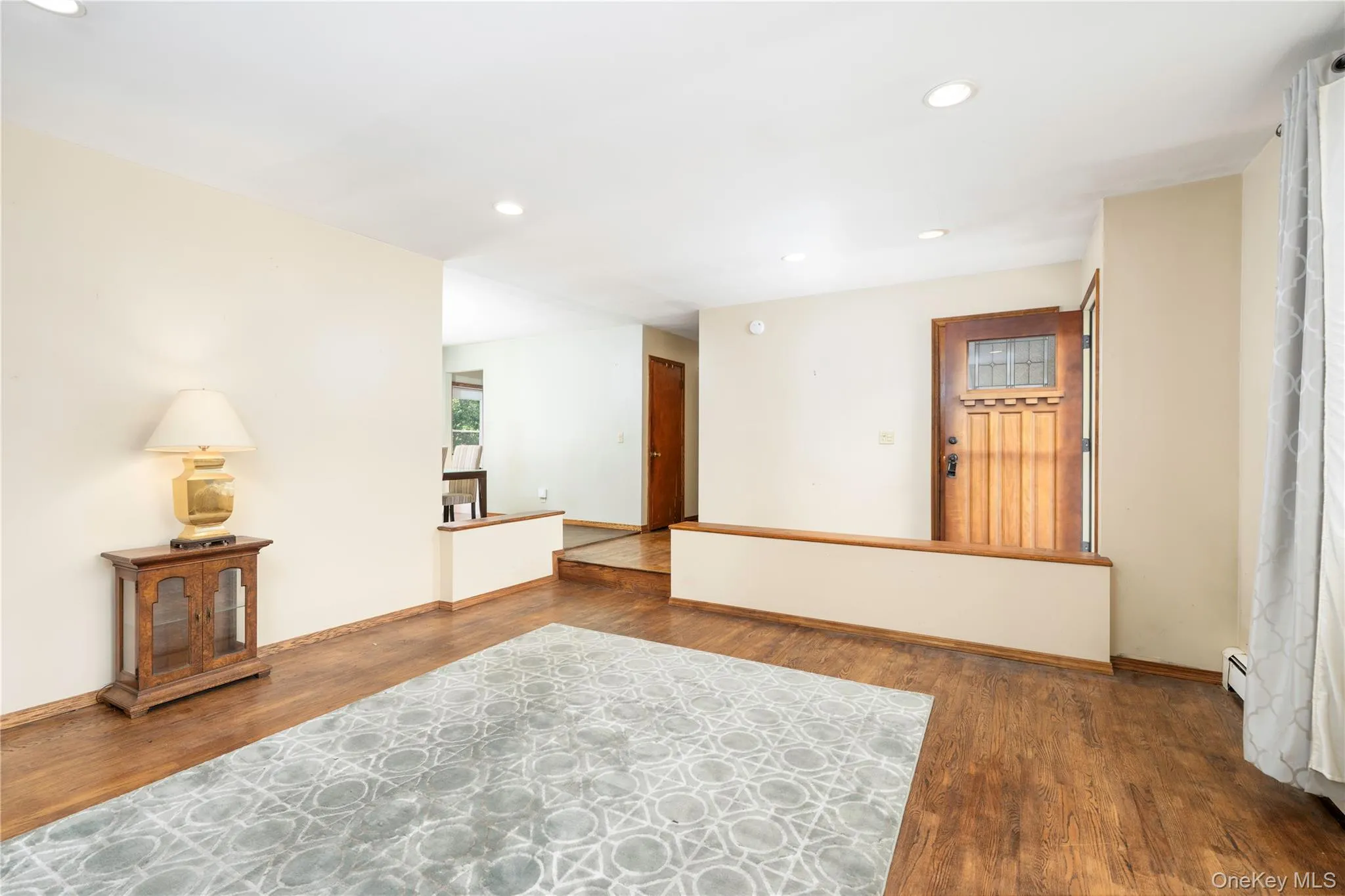 Hardwood Floors in this step down Living Room Hardwood Floors in this step down Living Room