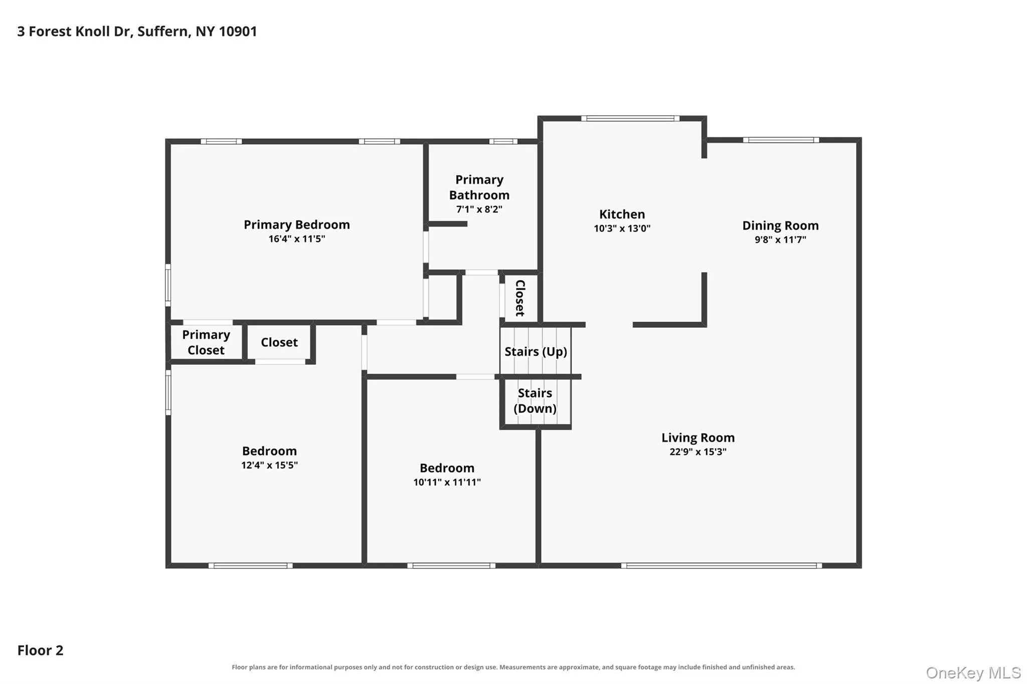 Main level and upper level Main level and upper level