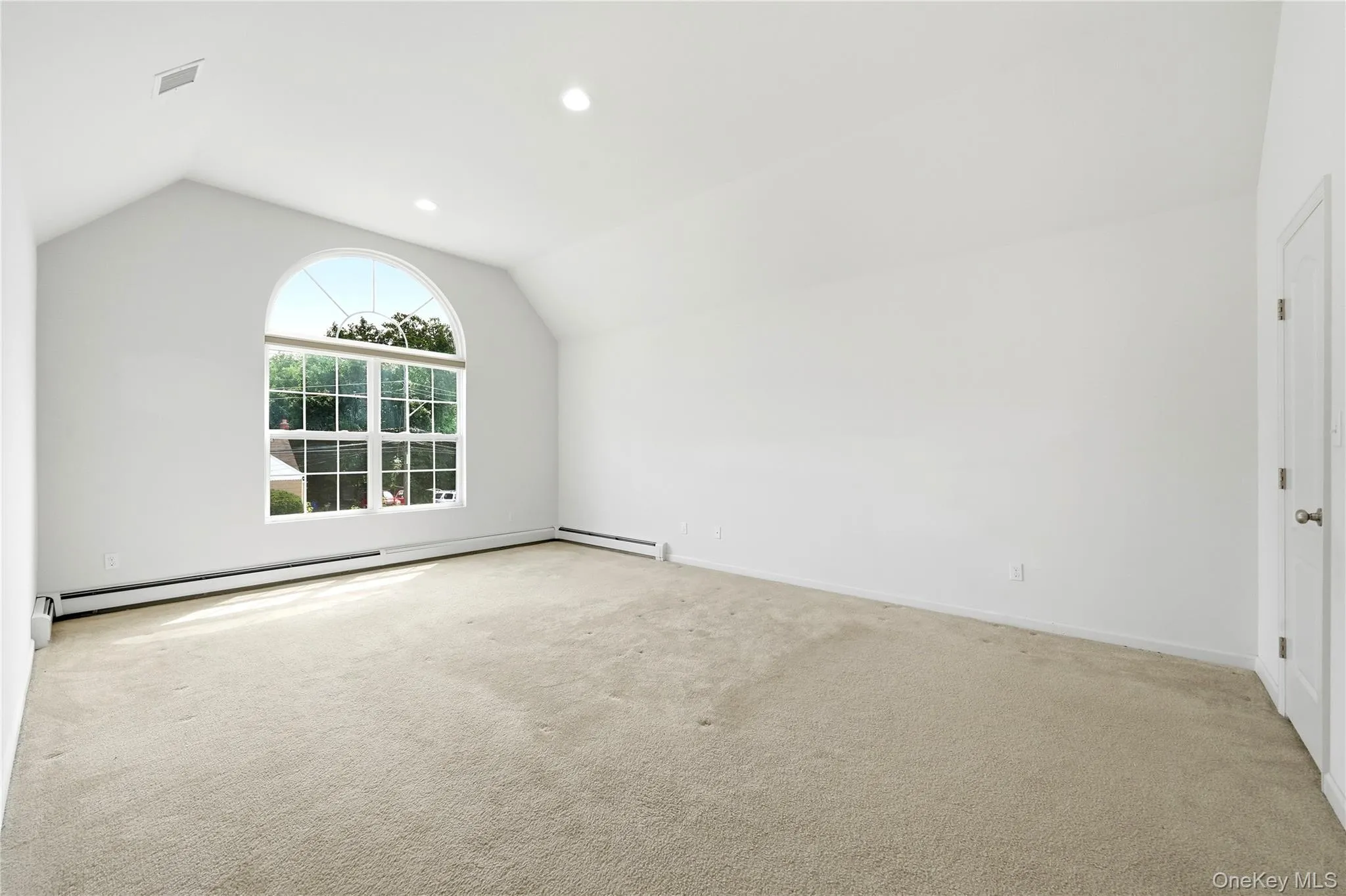 Master bedroom with walk in closet Master bedroom with walk in closet