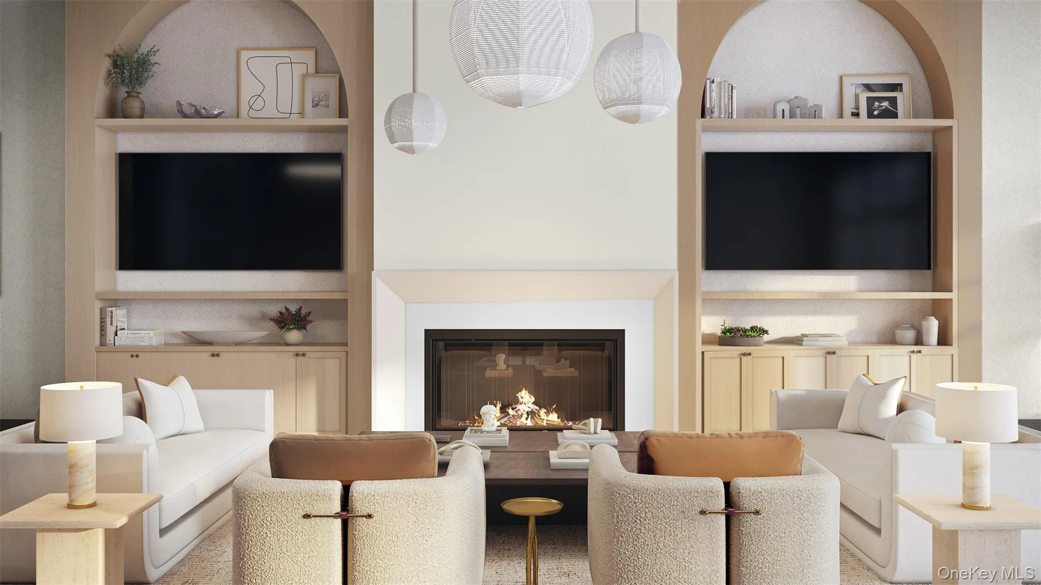 Clubhouse Lounge rendering Clubhouse Lounge rendering