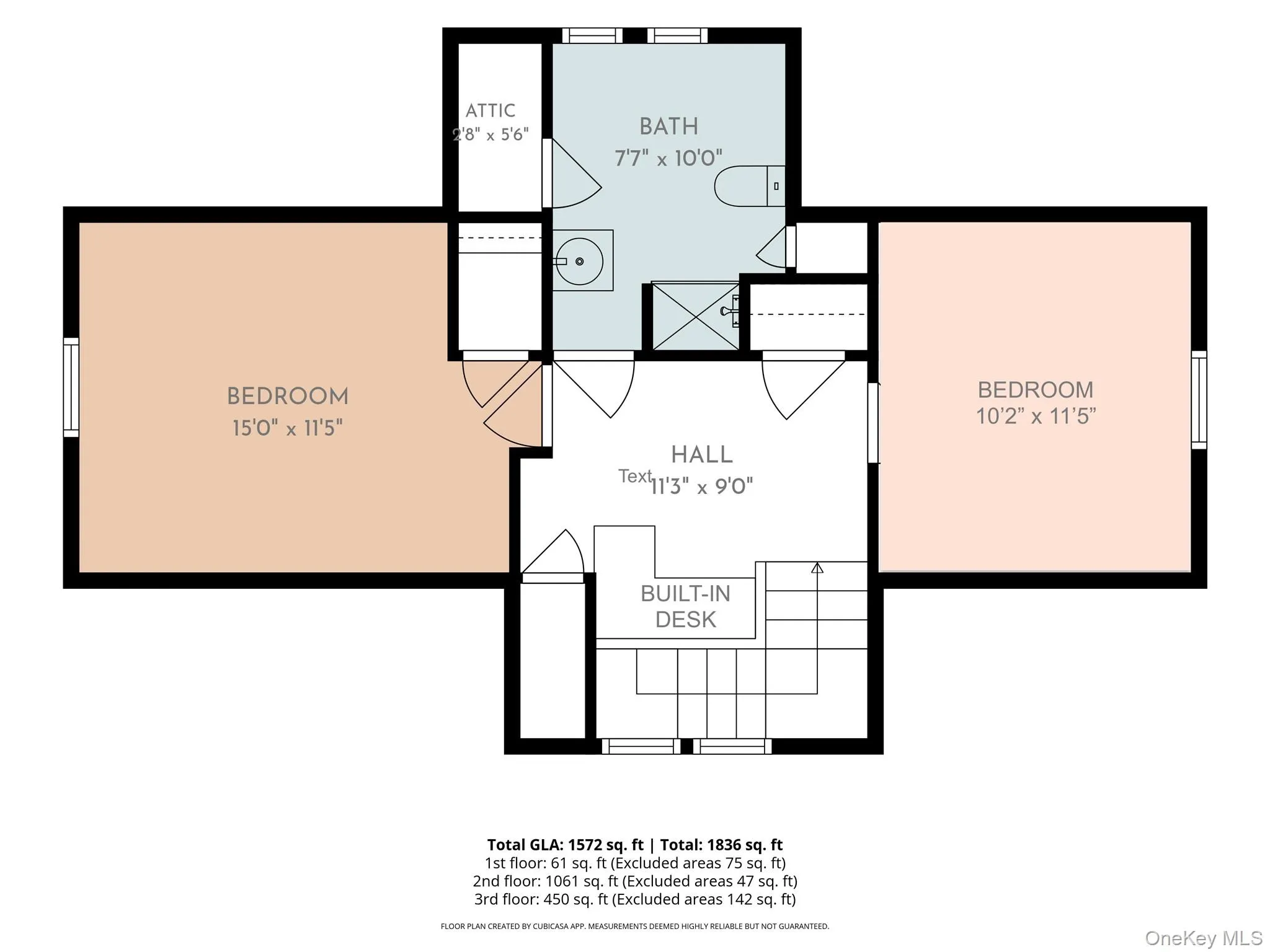 Floor plan third floor Floor plan third floor
