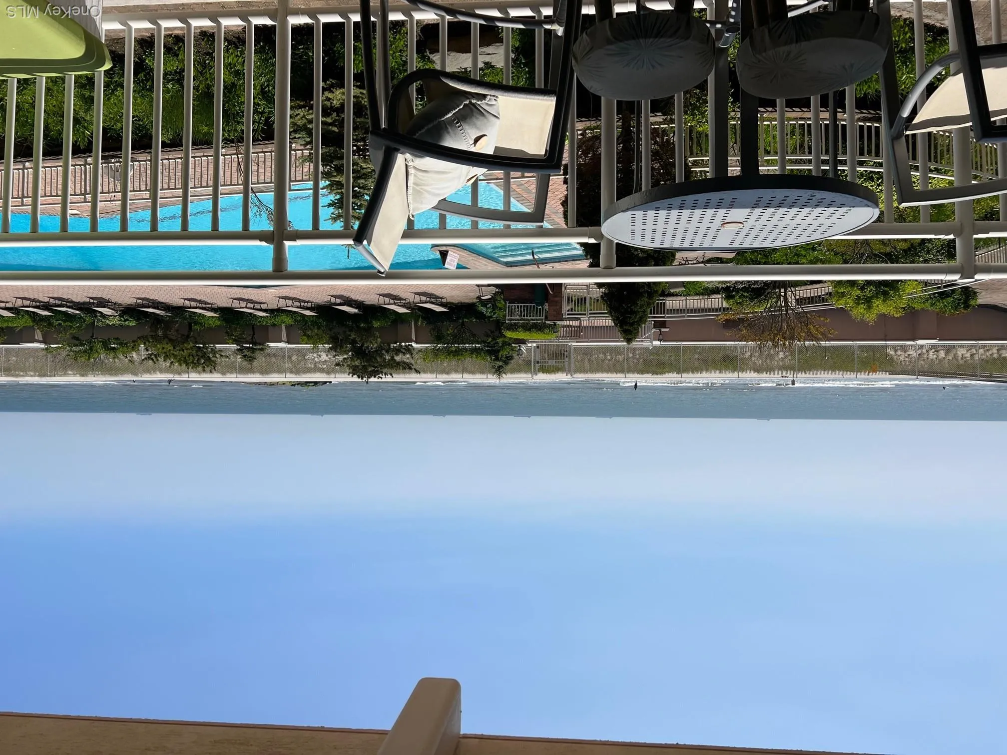 Balcony featuring a water view Balcony featuring a water view