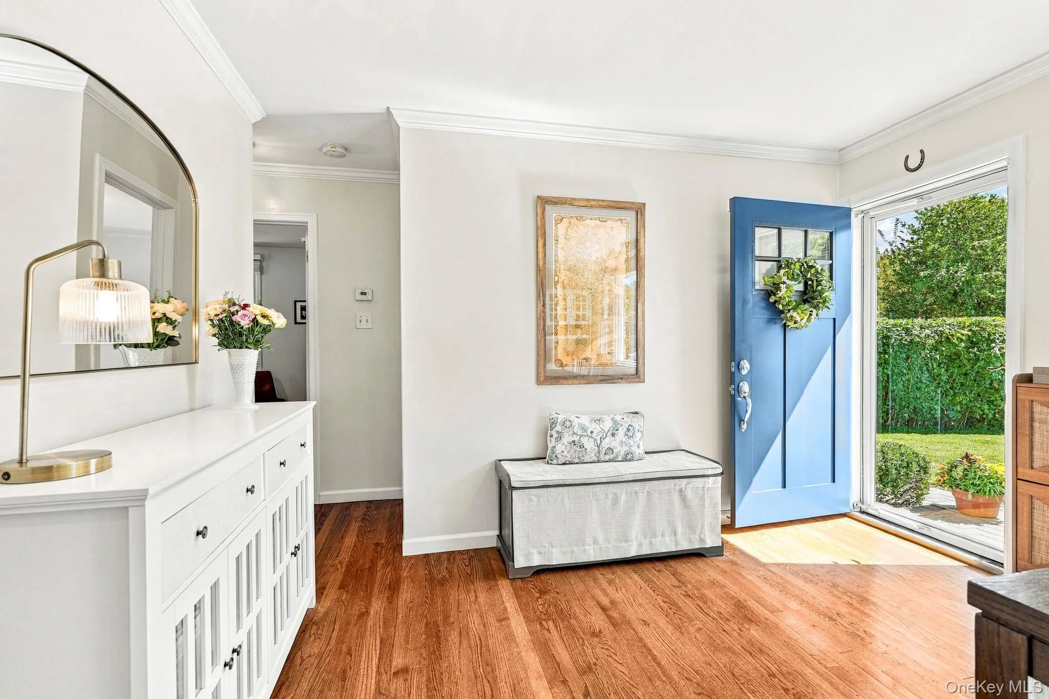 Gorgeous and move-in ready, the home features three well-proportioned bedrooms an updated full bath,hardwood floors, and crown molding Gorgeous and move-in ready, the home features three well-proportioned bedrooms an updated full bath,hardwood floors, and crown molding