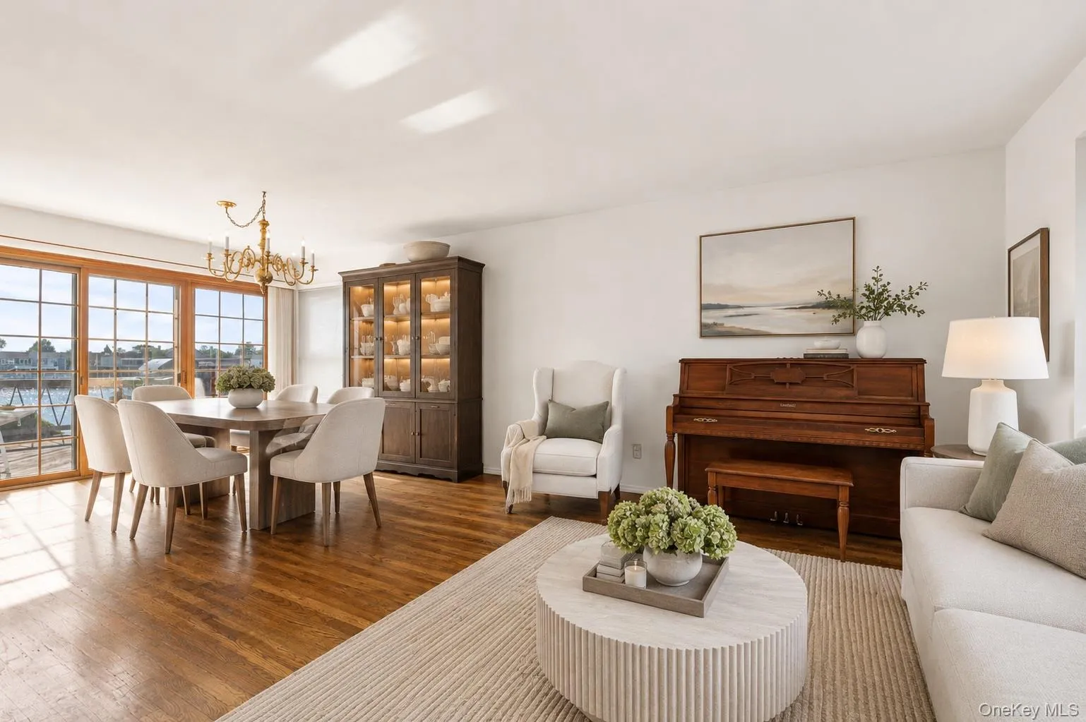 Living and Dining area - some furniture has been virtually altered Living and Dining area - some furniture has been virtually altered