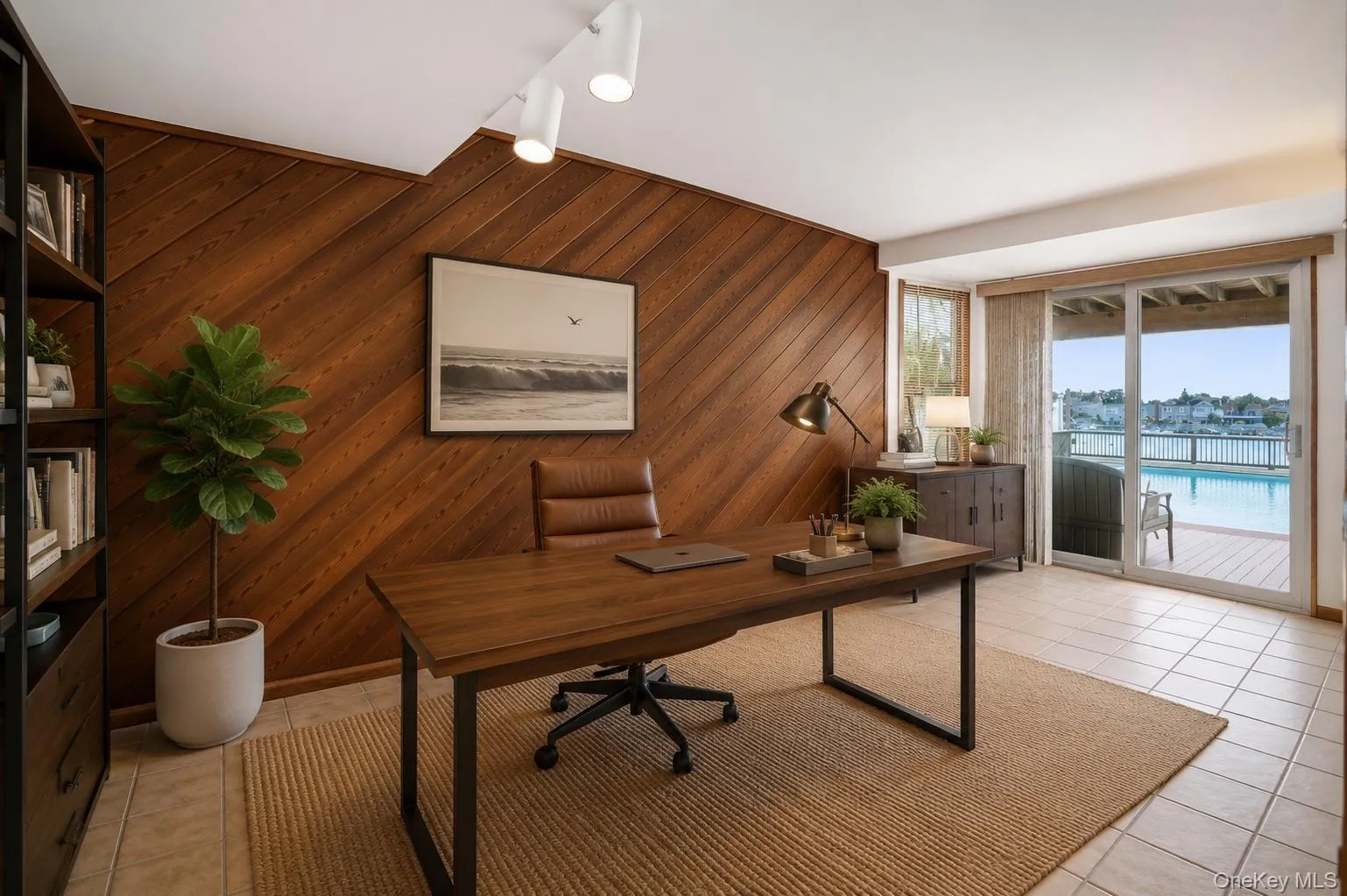 Exercise room / office - some furniture has been virtually altered Exercise room / office - some furniture has been virtually altered