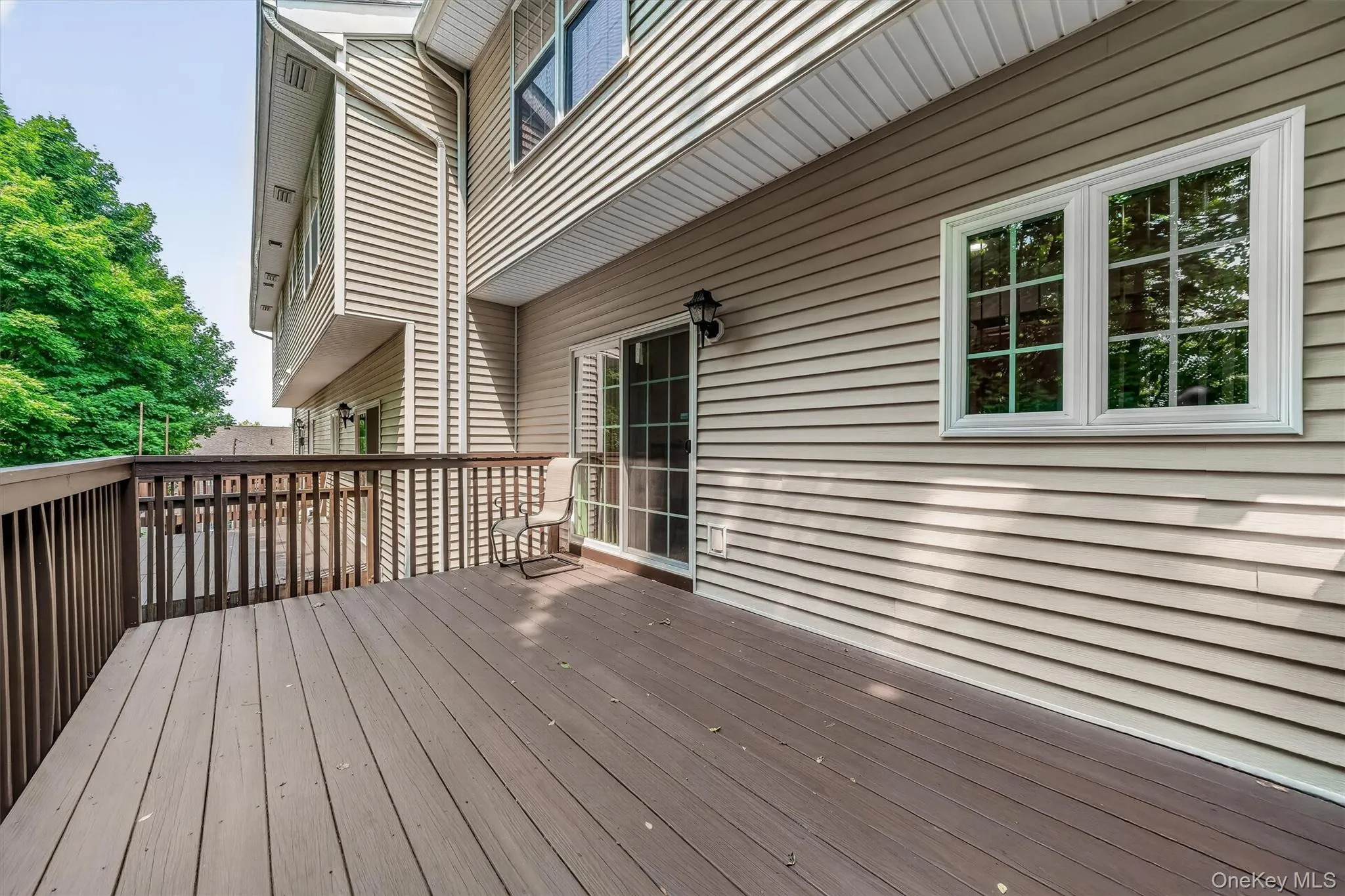 Enjoy morning coffee or dining outside. Enjoy morning coffee or dining outside.