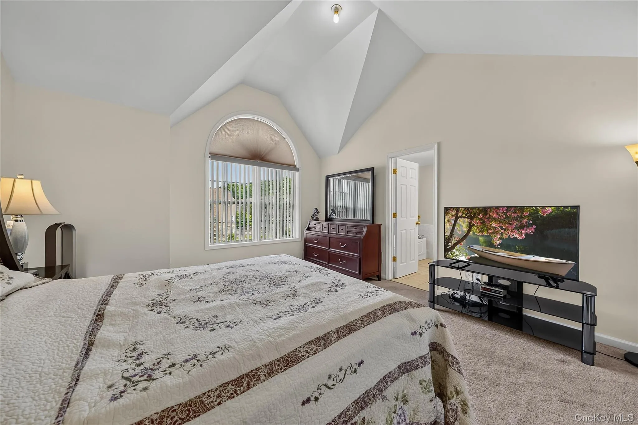 This room can easily fit a king bed. This room can easily fit a king bed.