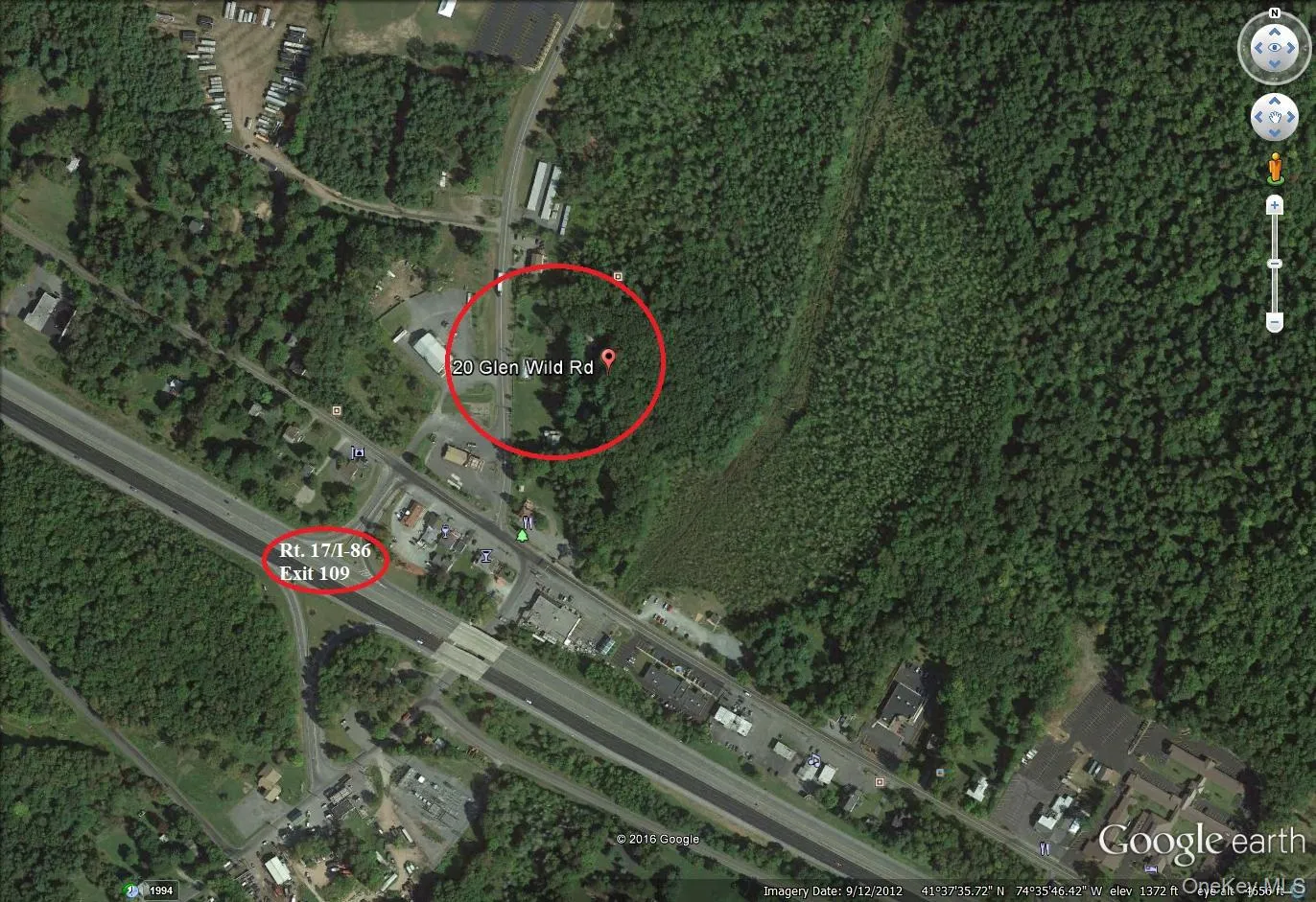 Aerial overview of property's location Aerial overview of property's location