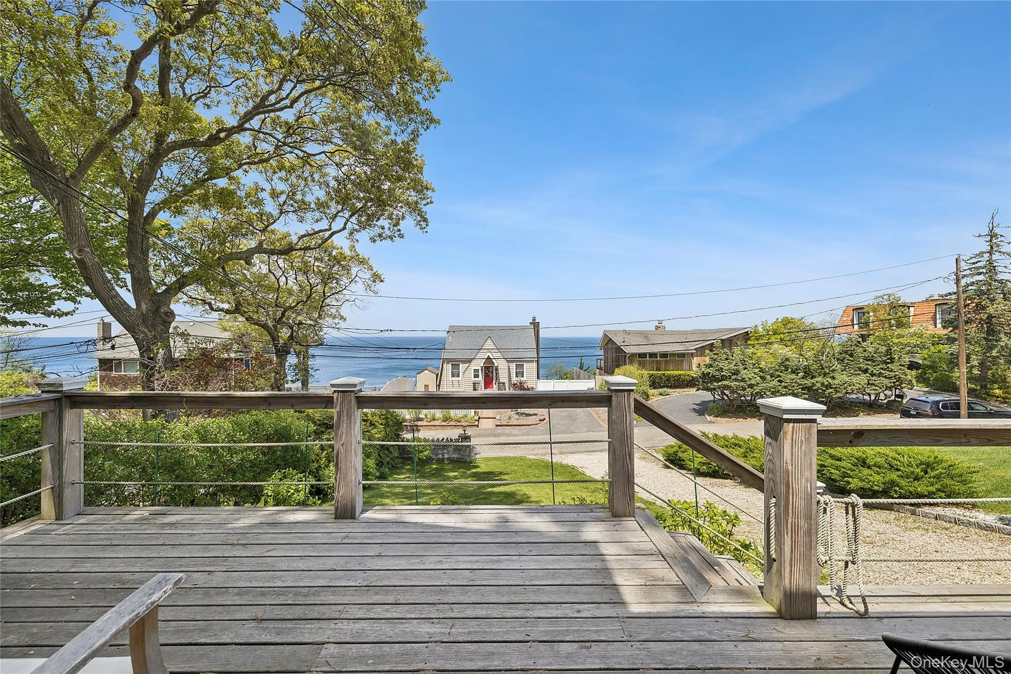 Expanded Front Deck Facing the Water Expanded Front Deck Facing the Water