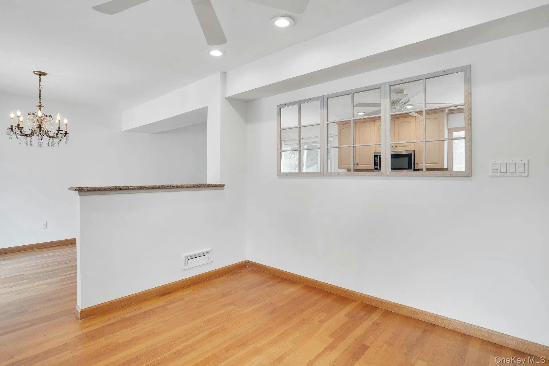 Room for a table. Room for a table.