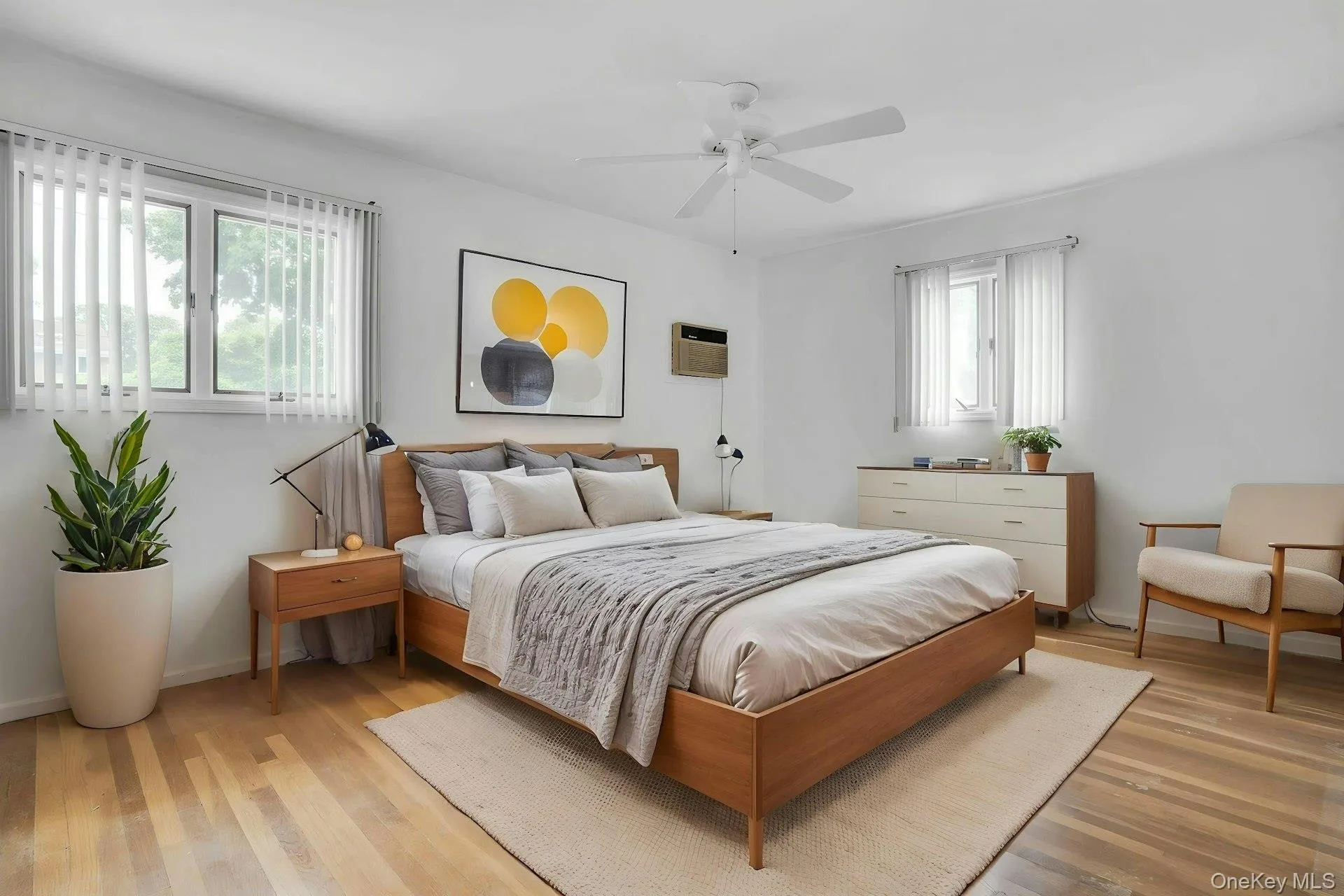 Virtually Staged Primary Bedroom. Virtually Staged Primary Bedroom.