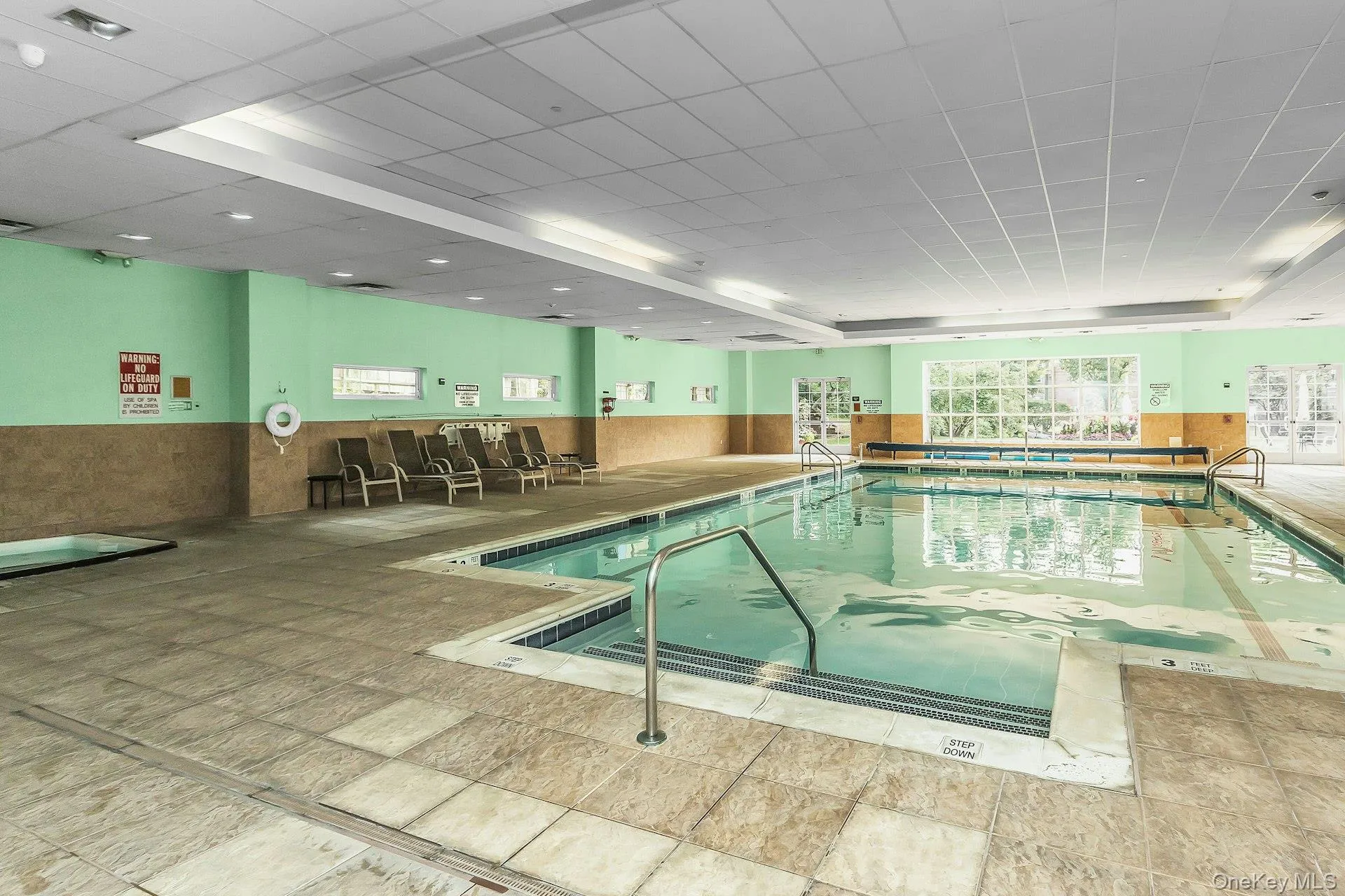 Indoor heated pool Indoor heated pool