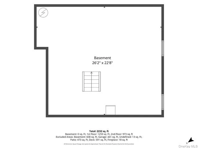 Unfinished basement floor plan Unfinished basement floor plan