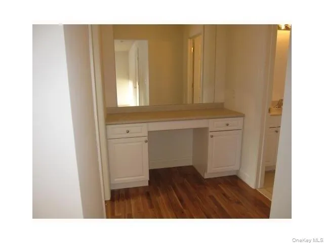 There's a spacious vanity area within the primary bedroom suite There's a spacious vanity area within the primary bedroom suite