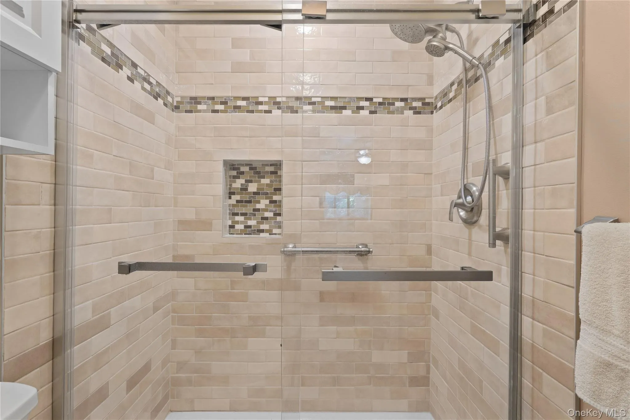 Renovated Primary Bath with double shower Renovated Primary Bath with double shower