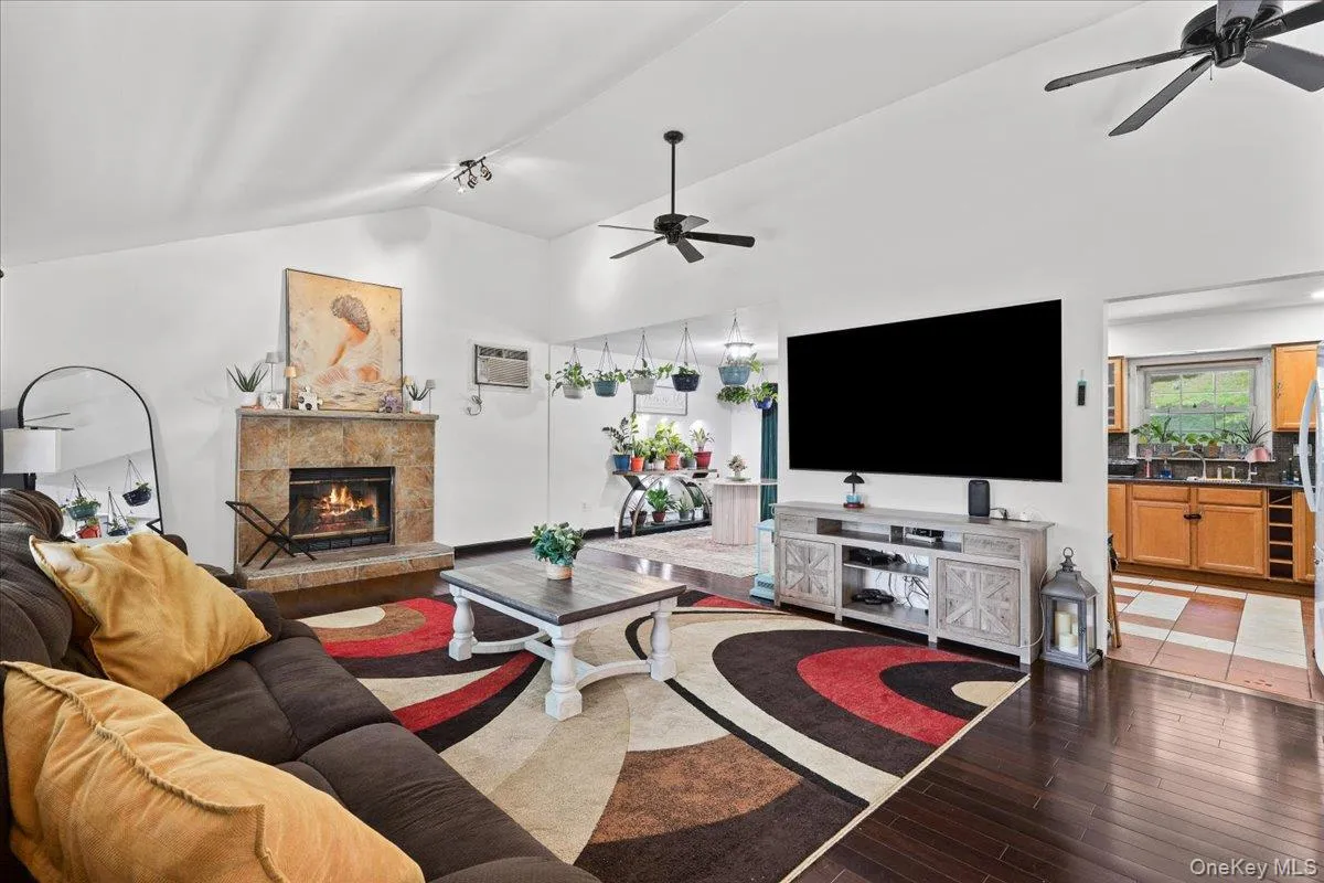 Living Room with Views into Dining Room and Kitchen Living Room with Views into Dining Room and Kitchen