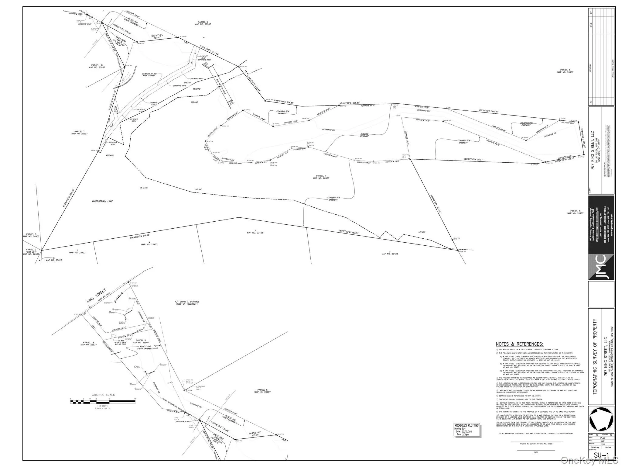 Survey map / technical document Survey map / technical document